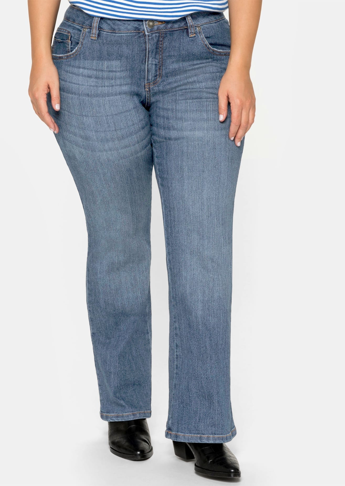 Sheego Bequeme Jeans, (1 tlg.)