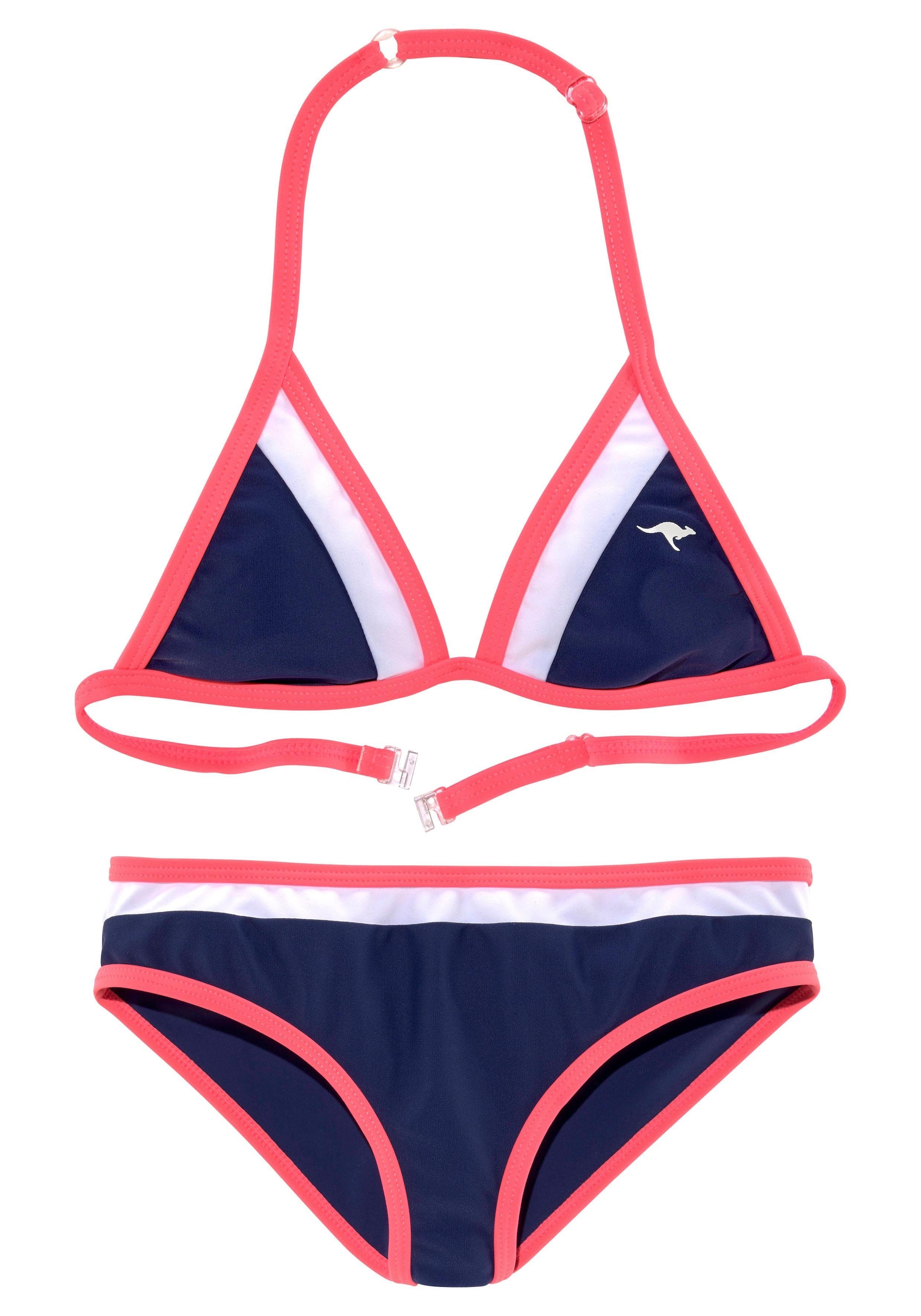 ✵ KangaROOS Triangel-Bikini »Energy Kids«, Jelmoli-Versand im coolen | Colorblocking-Design online bestellen