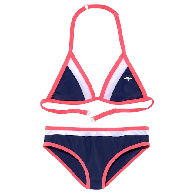 ✵ KangaROOS Triangel-Bikini »Energy Kids«, im coolen Colorblocking-Design  online bestellen | Jelmoli-Versand | Tankinis