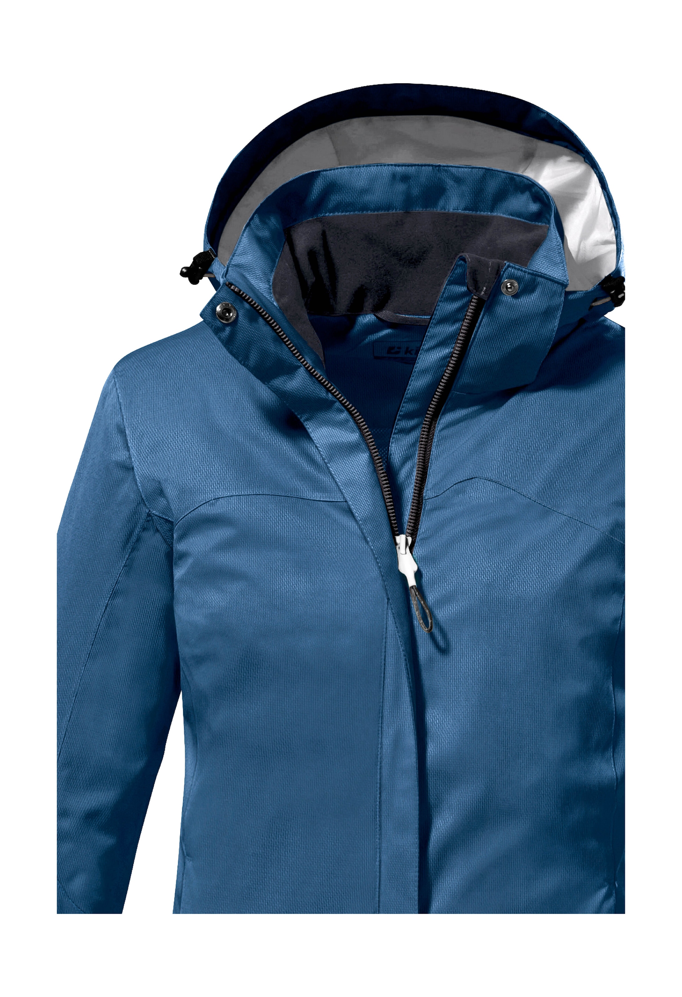 Killtec Outdoorjacke »KOS 133 WMN JCKT«, Wasser- und winddichte Damenjacke mit abnehmbarer Kapuze, PFAS-frei