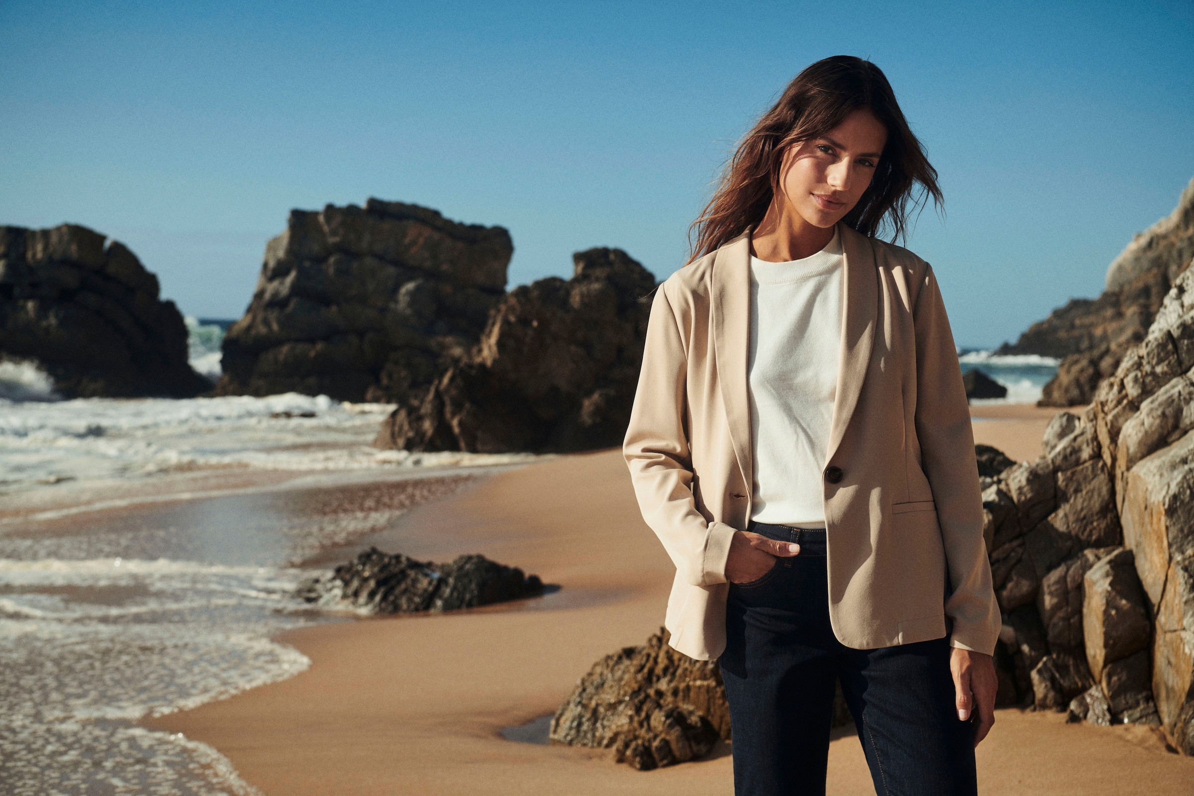 Saint Tropez Kurzblazer »CelestSZ Blazer«