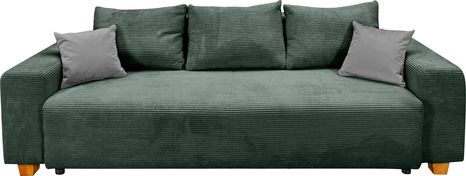 COLLECTION AB Schlafsofa »Yves, Liegefläche (B/T): 142/194 cm«, inkl. Bettfunktion, Bettkasten, Federkern & Zierkissen