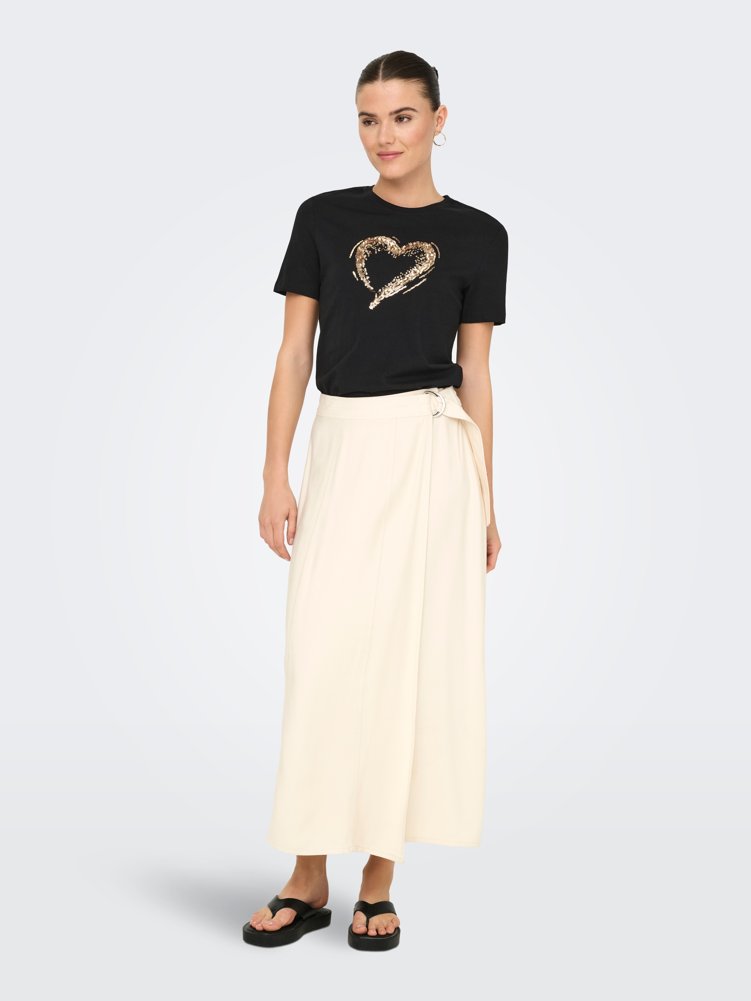 ONLY T-Shirt »ONLMARCY S/S BOX TOP CC JRS«