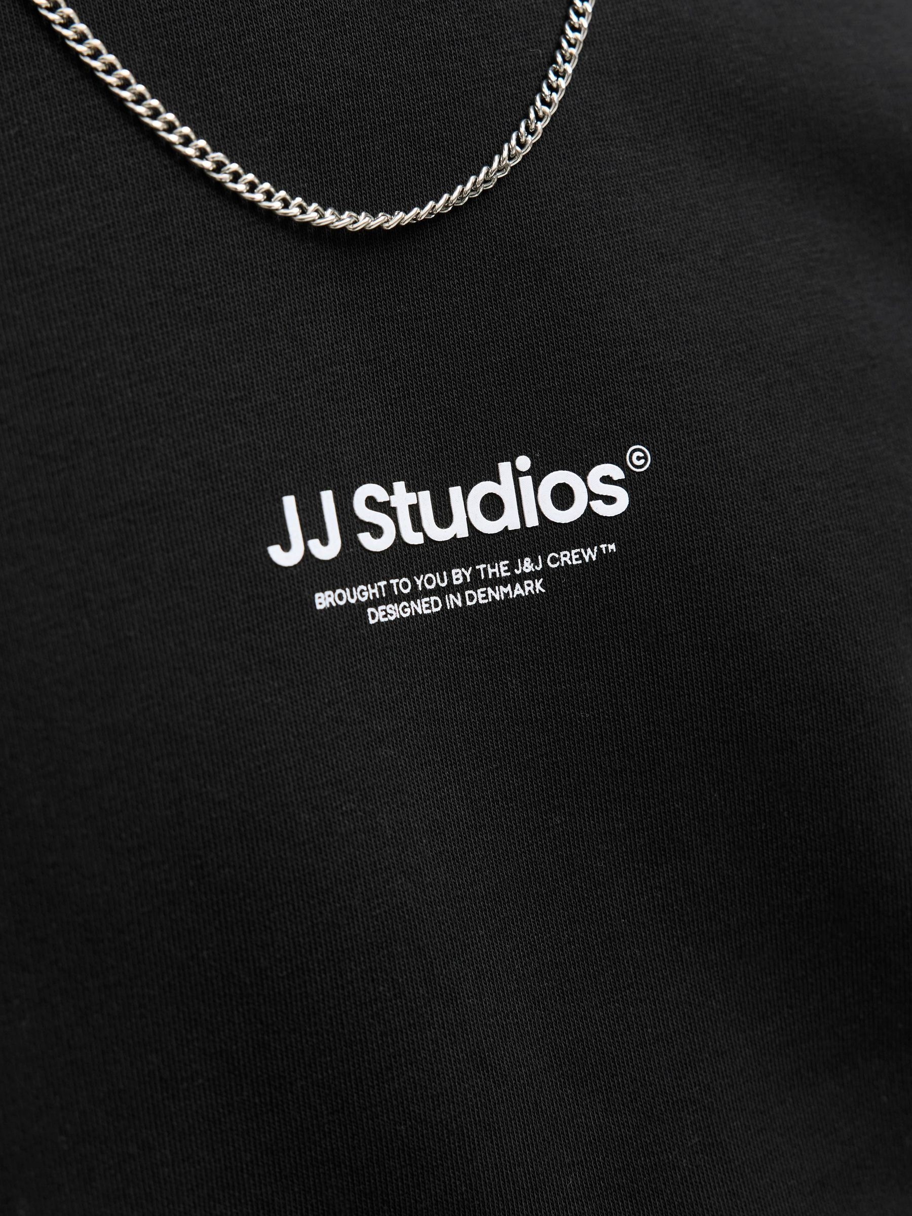 Jack & Jones PlusSize Sweatshirt »JJESOHO SWEAT CREW NECK NOOS PLS«, mit Logobranding