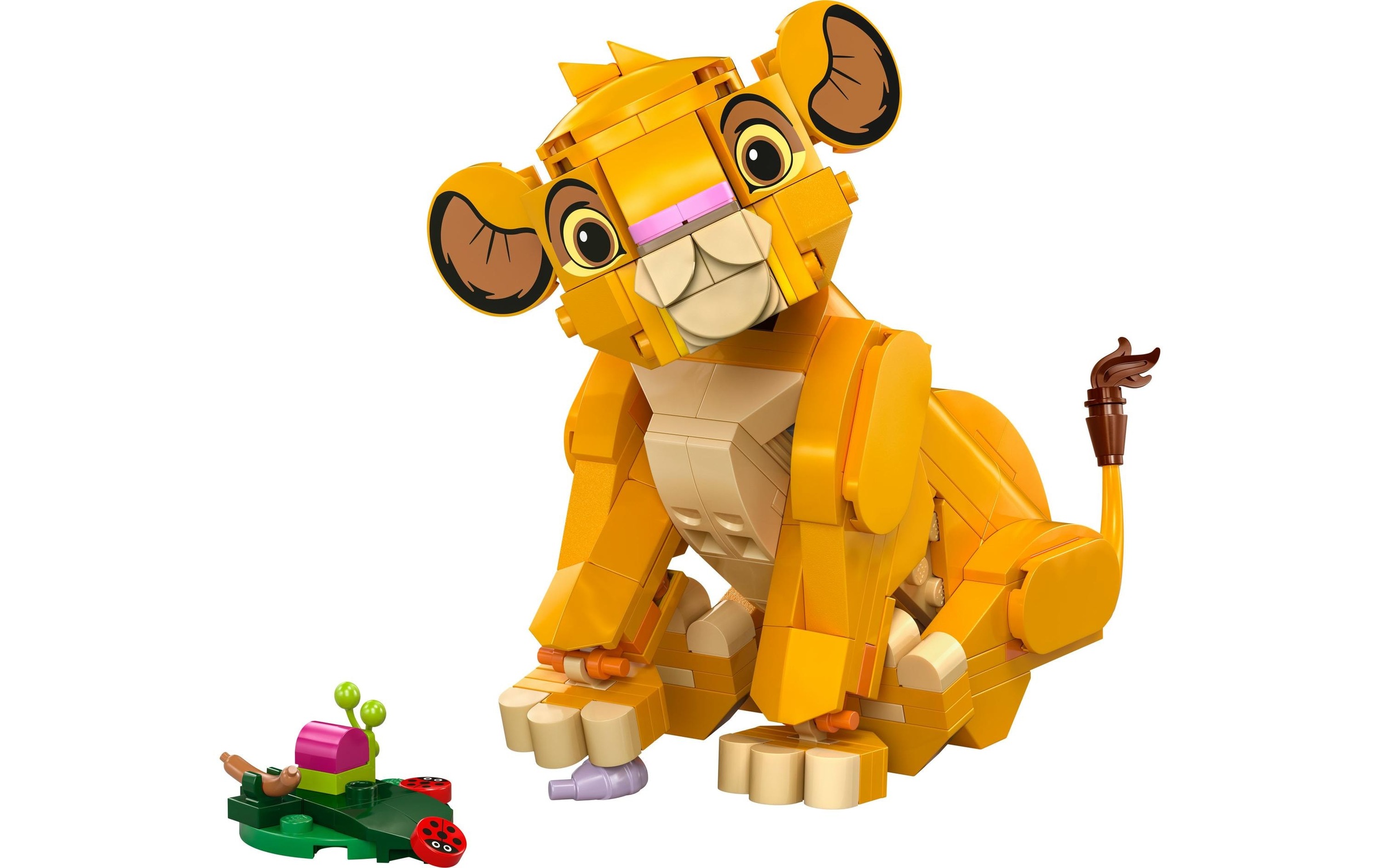LEGO® Spielbausteine »Disney Simba, das Löwenjunge des Königs 43243«, (222 St.)