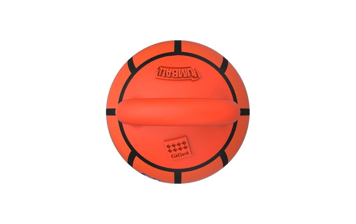 GiGwi Tier-Beschäftigungsspielzeug »Jumpball, Basketball,«, Gummi-Kunststoff