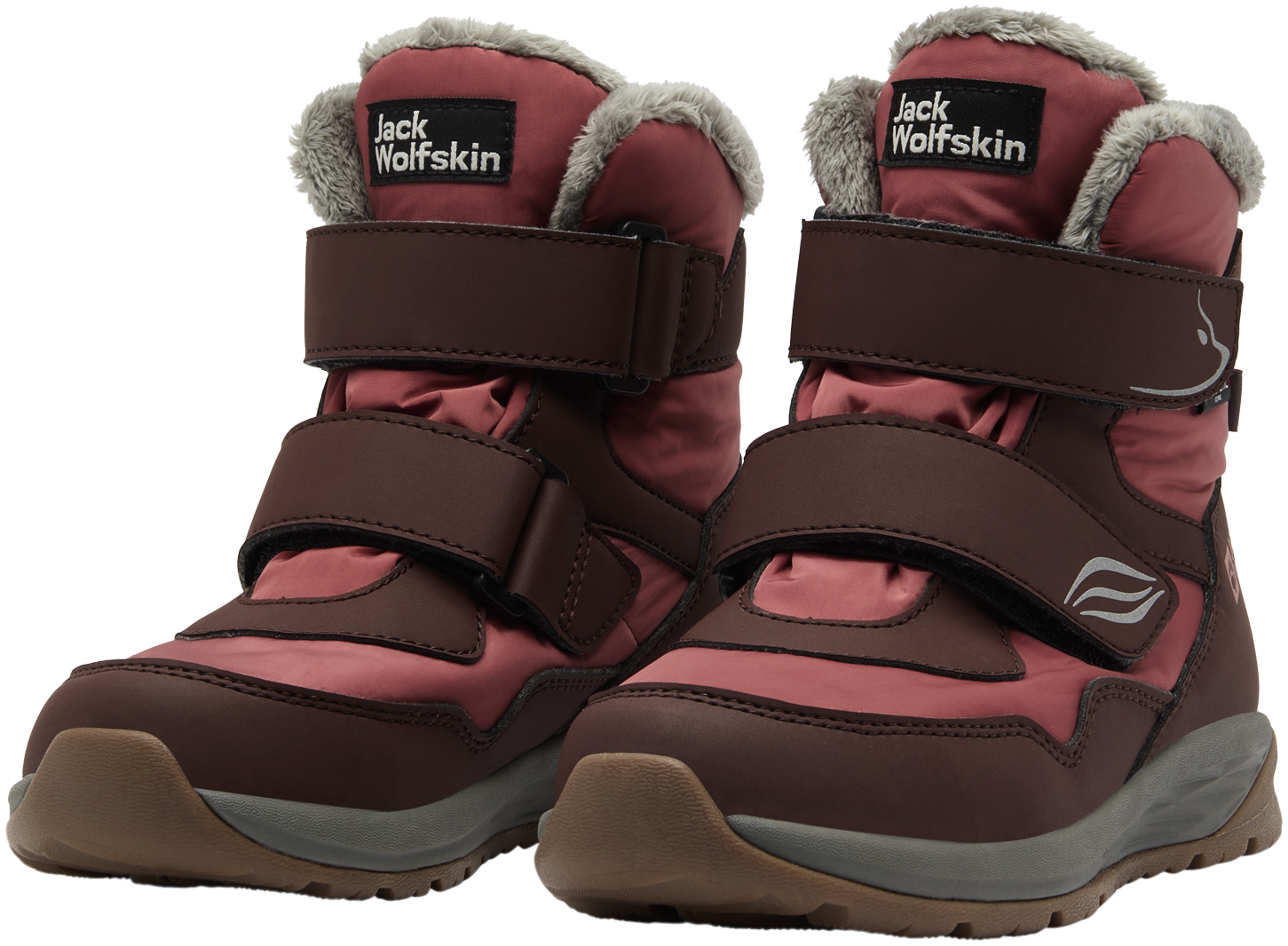 Jack Wolfskin Winterboots »POLAR BEAR-G TEXAPORE MID VC K«, Snowboots, Winterstiefel, Winterschuhe, wasserdicht & gefüttert