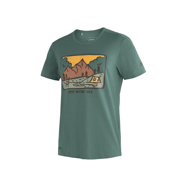 Maier Sports T-Shirt »Burgeis 16 M«, Herren Kurzarmshirt mit Print für  Wandern und Freizeit online bestellen | Jelmoli-Versand