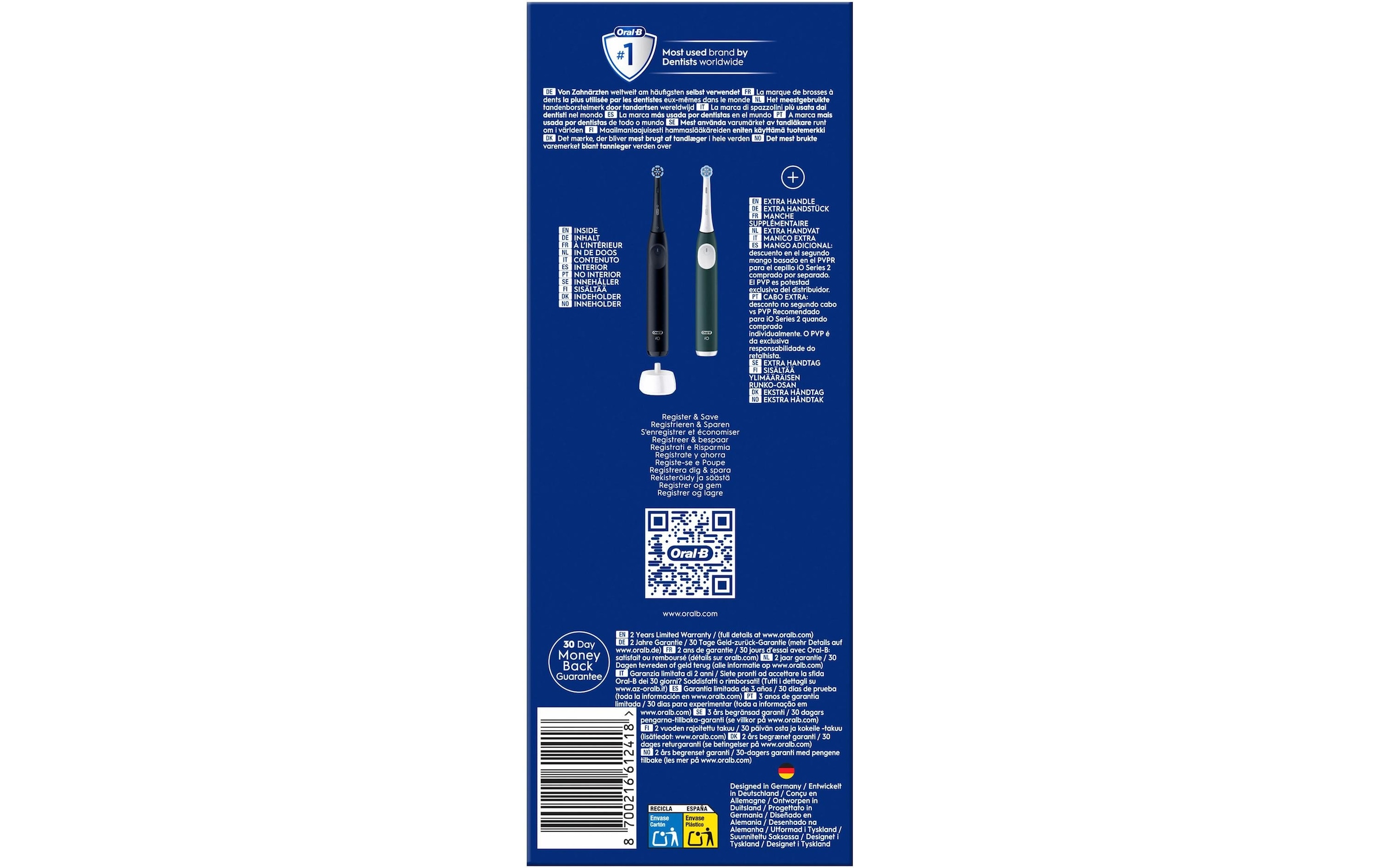 Oral-B Elektrische Zahnbürste »iO Series2«