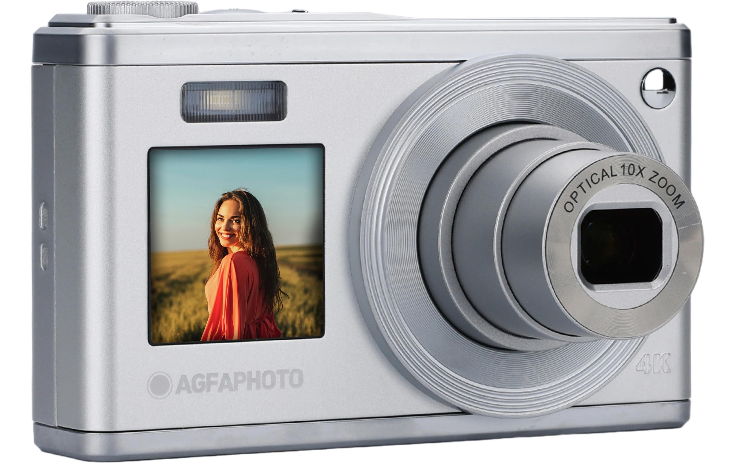 AGFA Kompaktkamera »Realishot DC9200 Grau«, 24 MP, 10 fachx opt. Zoom