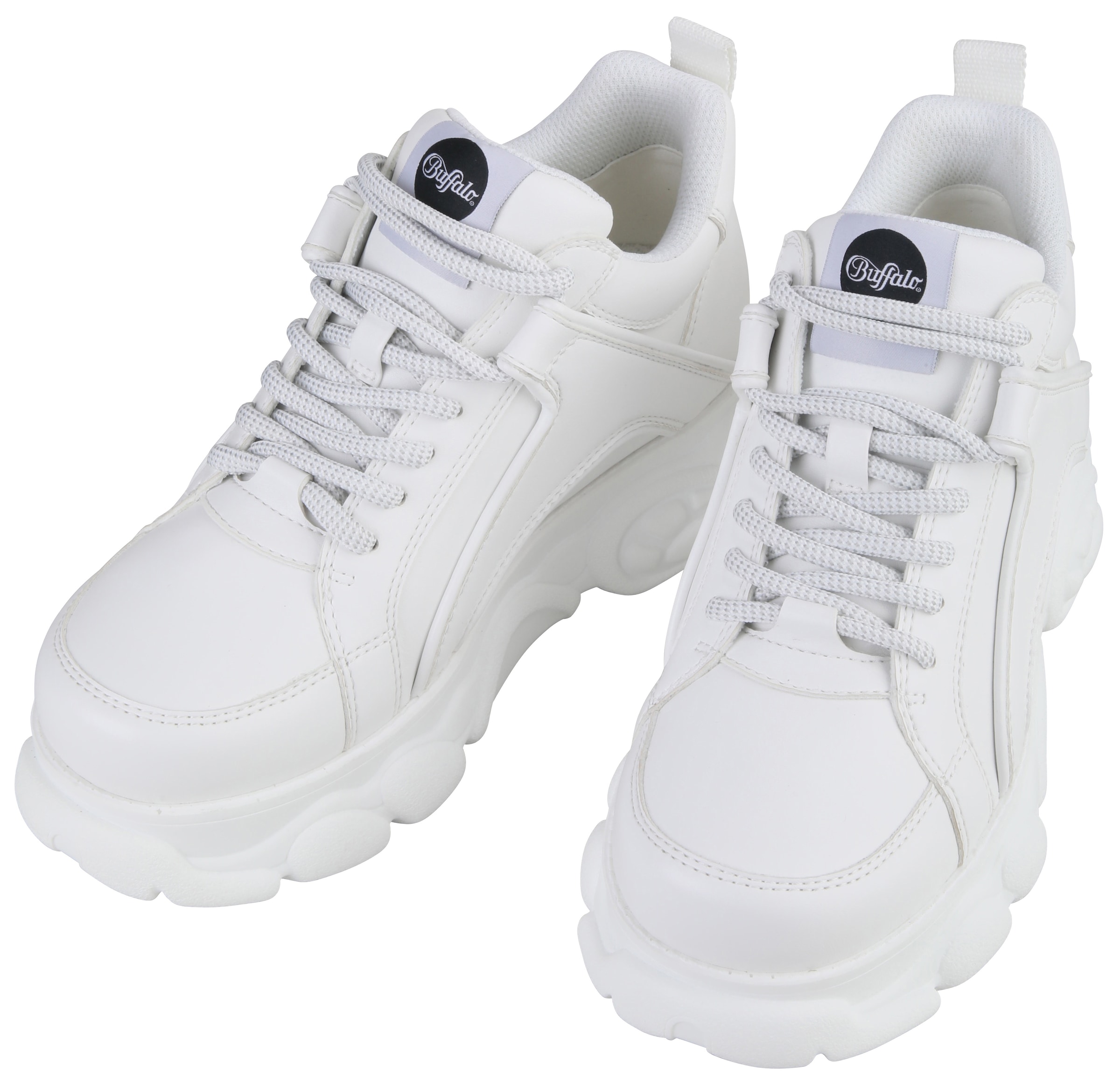Buffalo Plateausneaker "CORIN", Schnürschuh, Freizeitschuh, Ugly Sneaker mit typischer Plateausohle