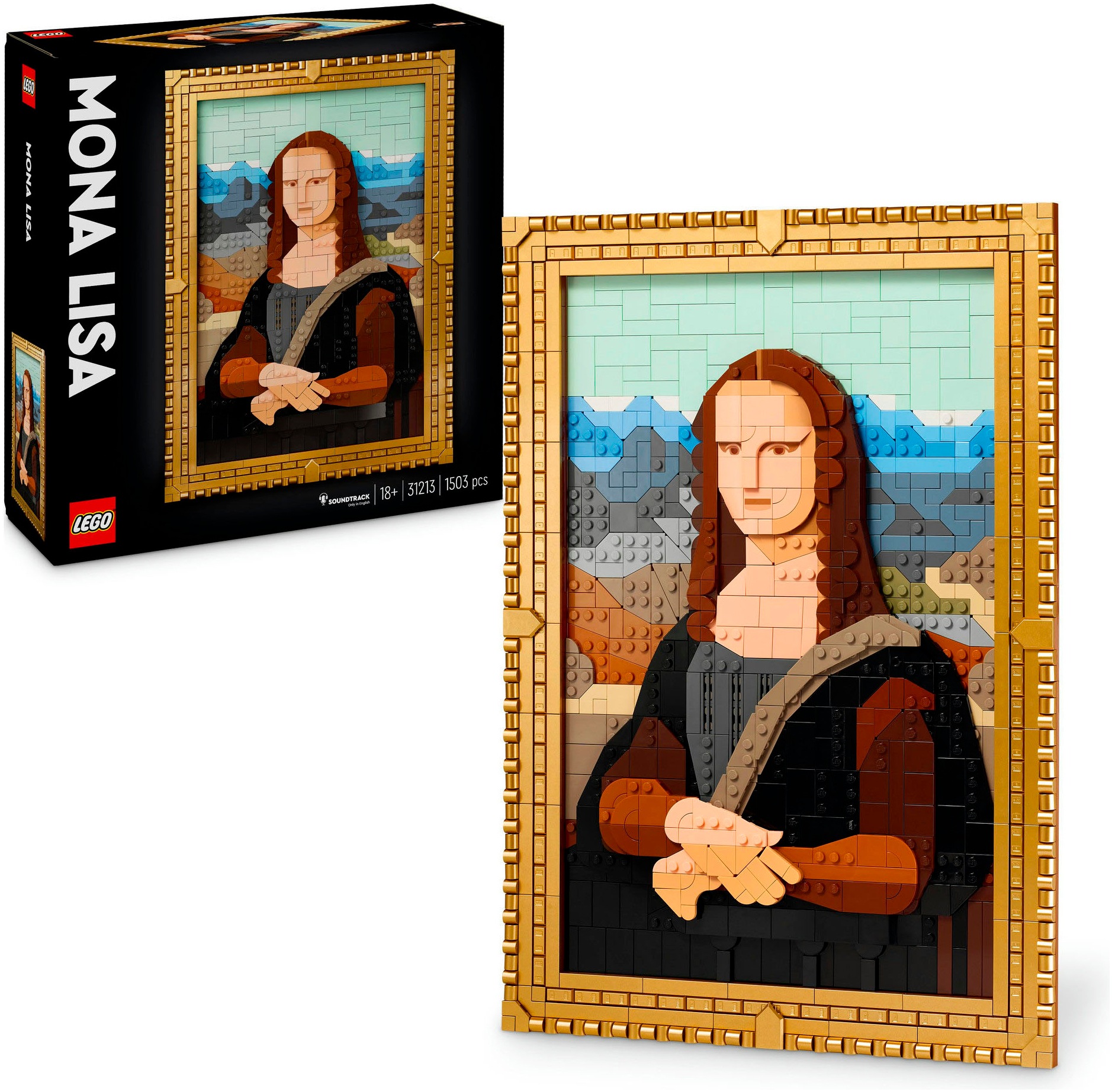 LEGO Konstruktionsspielsteine "Mona Lisa (31213), LEGO ART" Made in Europe