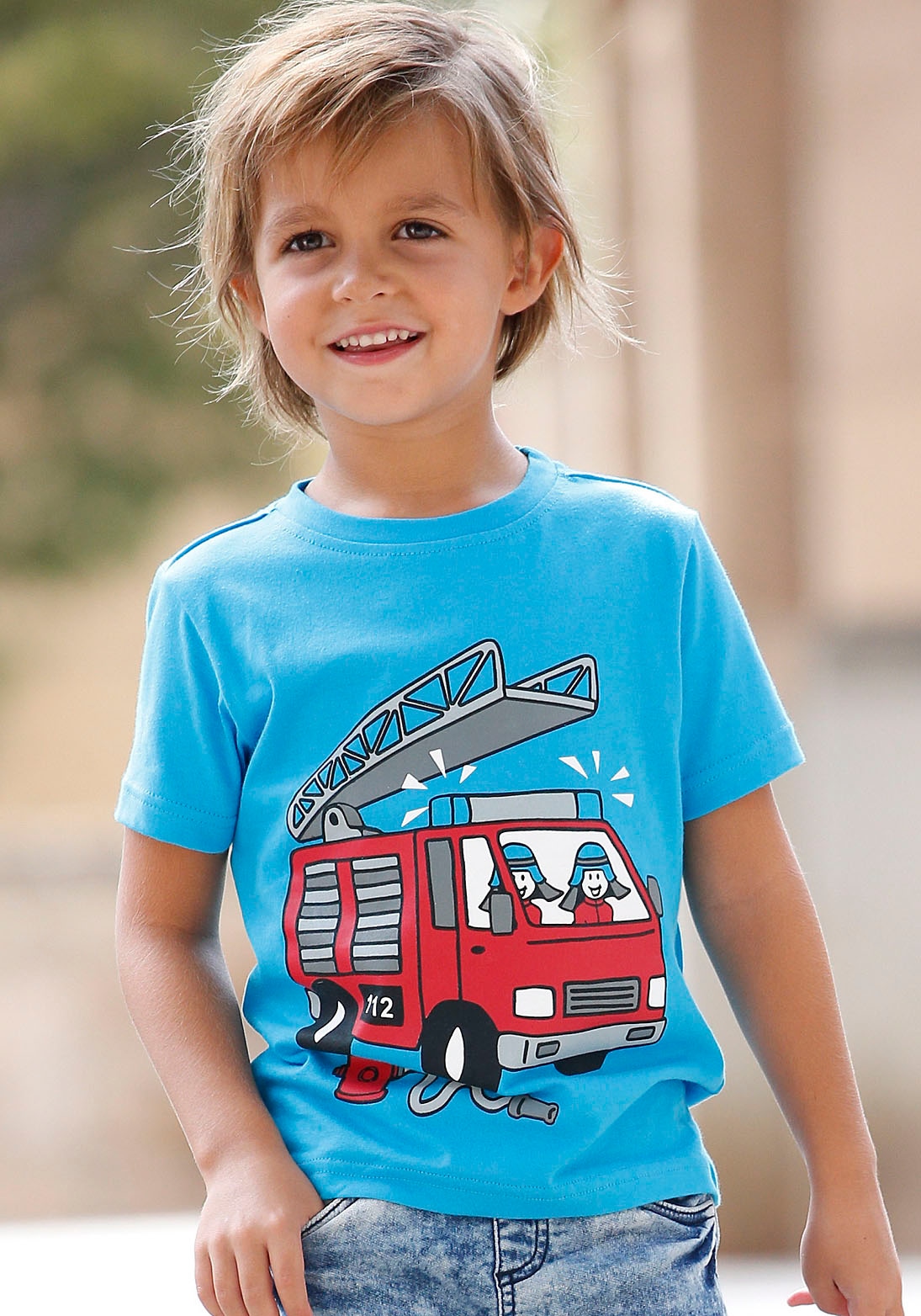 ✵ KIDSWORLD T-Shirt »FEUERWEHR«, Auto online bestellen | Jelmoli-Versand
