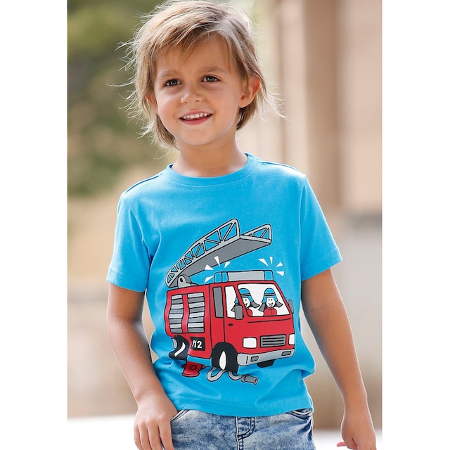 ✵ KIDSWORLD T-Shirt »FEUERWEHR«, Jelmoli-Versand Auto online | bestellen