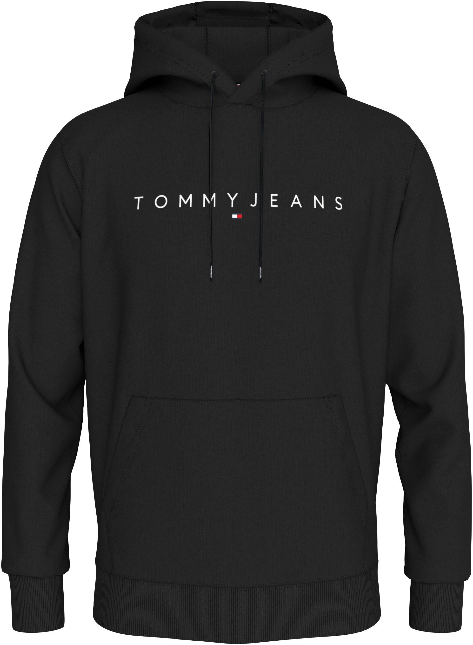 Tommy Jeans Plus Kapuzensweatshirt »TJM REG LINEAR LOGO HOODIE EXT«, hoher Tragekomfort, Grosse Grössen