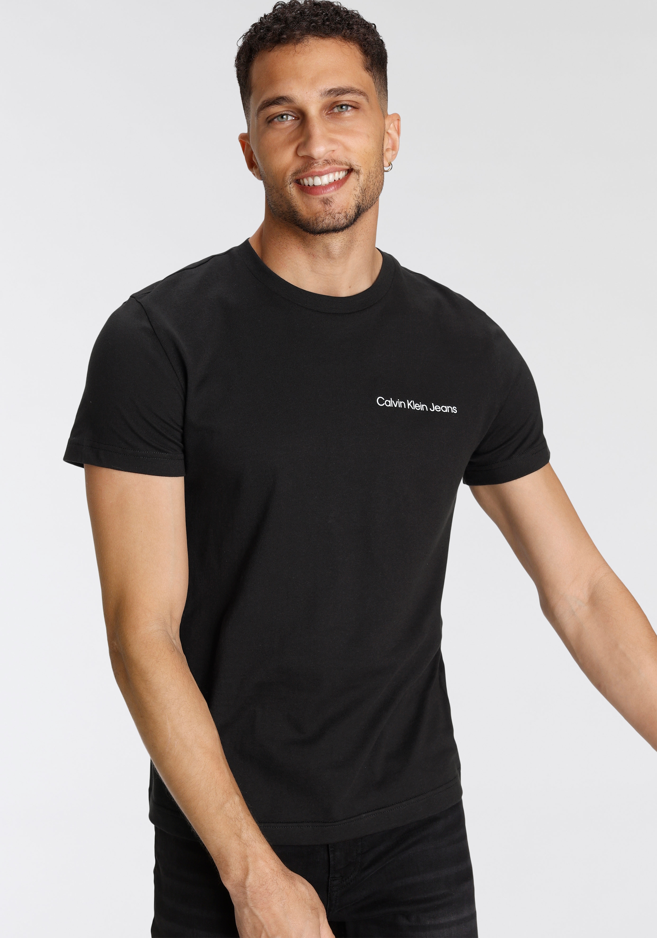 Calvin Klein Jeans T-Shirt | SLIM »CHEST online bestellen TEE« Jelmoli-Versand INSTITUTIONAL