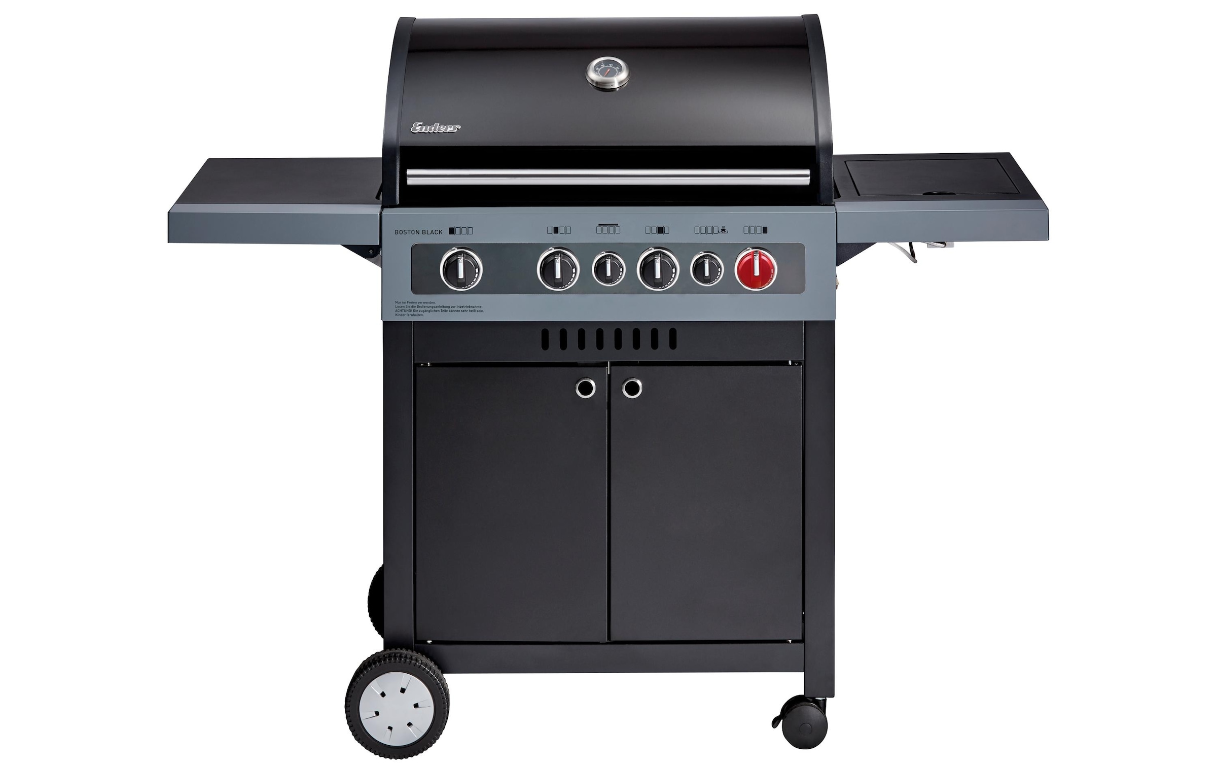 Enders® Gasgrill »Boston Black 4 IK T«