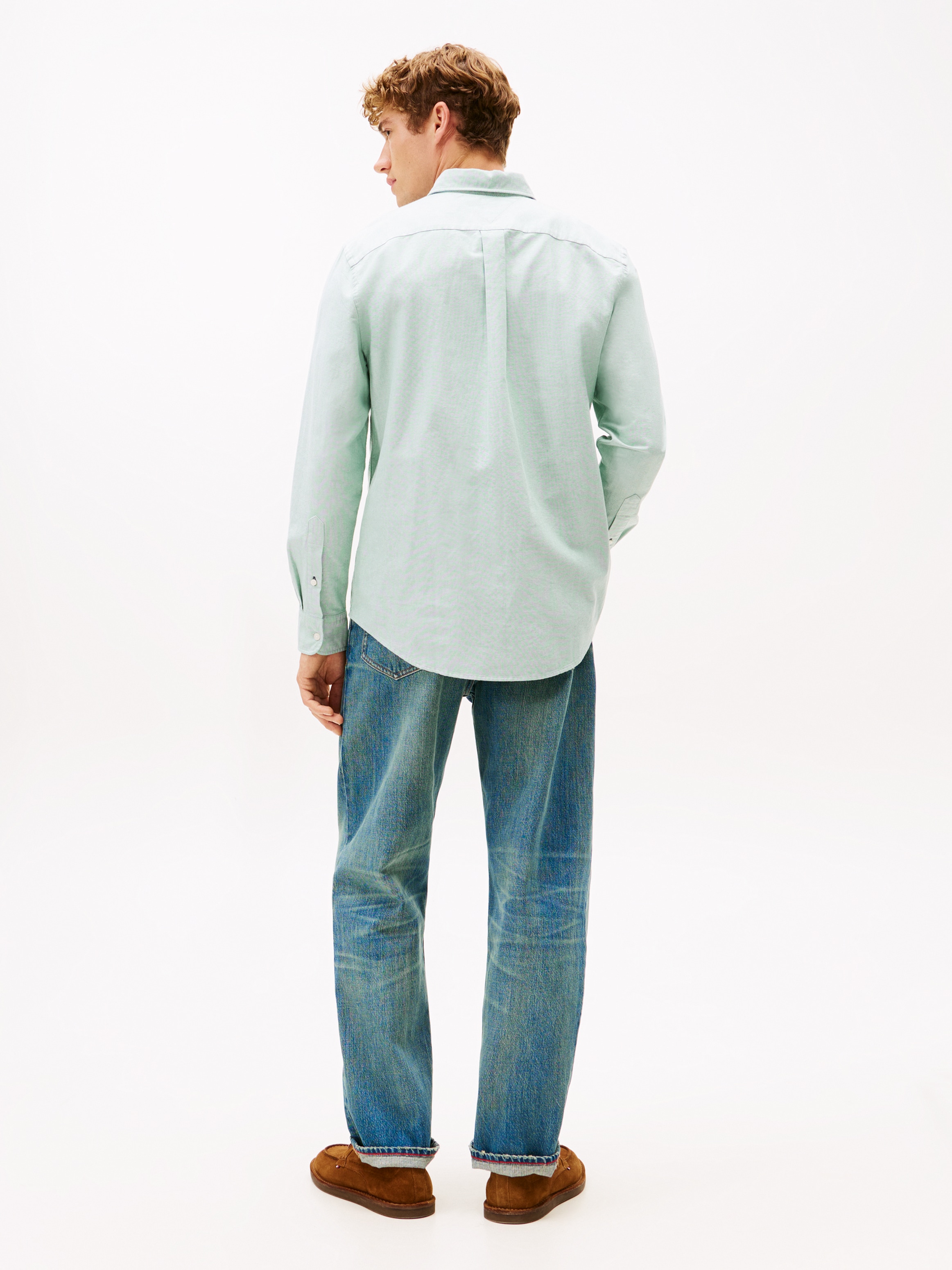 Tommy Hilfiger Langarmhemd »SOLID HERITAGE OXFORD RF SHIRT«