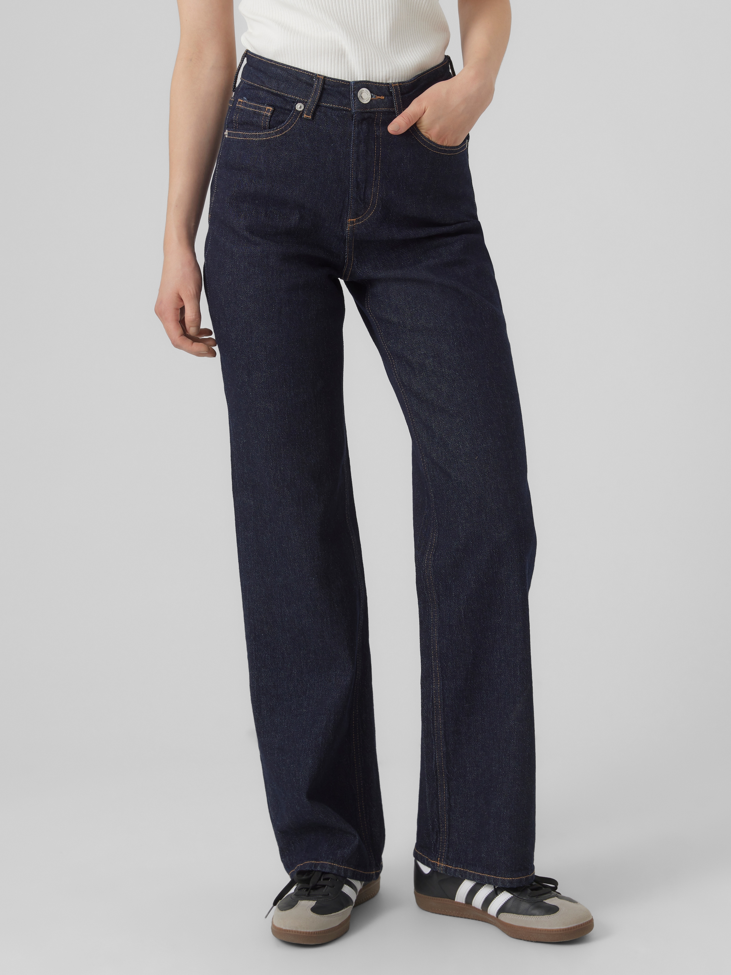 Vero Moda High-waist-Jeans »VMTESSA HR WIDE JEANS RA369 GA NOOS«