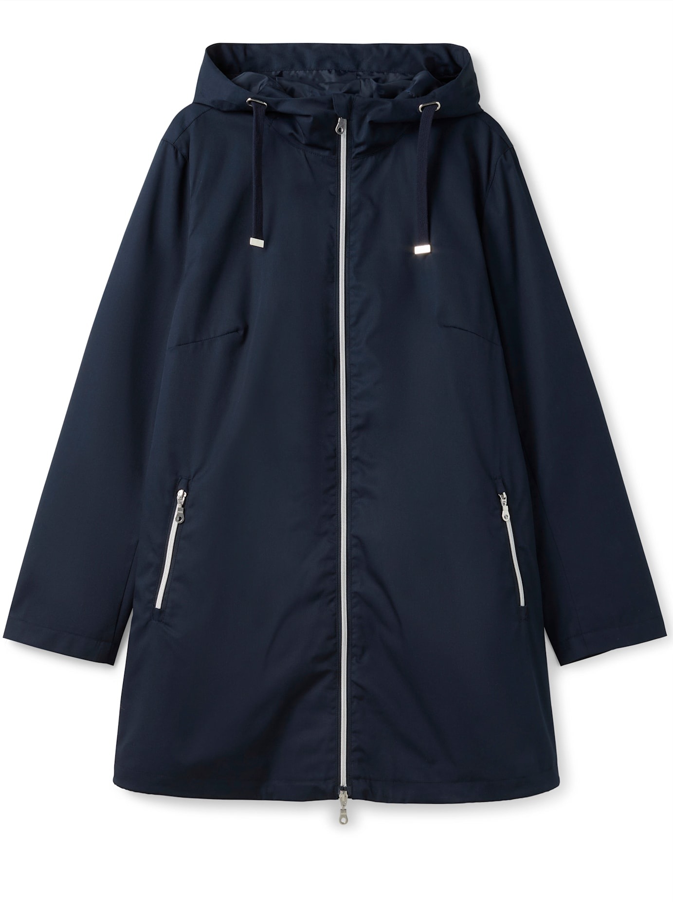 Sheego Langjacke, mit Kapuze