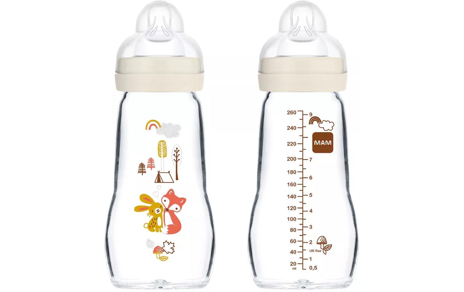 MAM Babyflasche »Feel Good 2er Set 260 ml«, (2 tlg.)