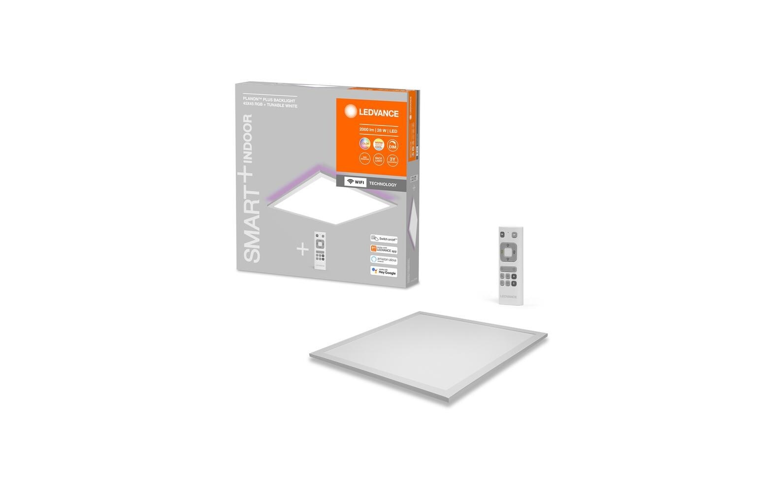 LED Deckenleuchte »SMART+ Planon Plus Backlight 45x45cm, RGBTW, ws«, 1 flammig