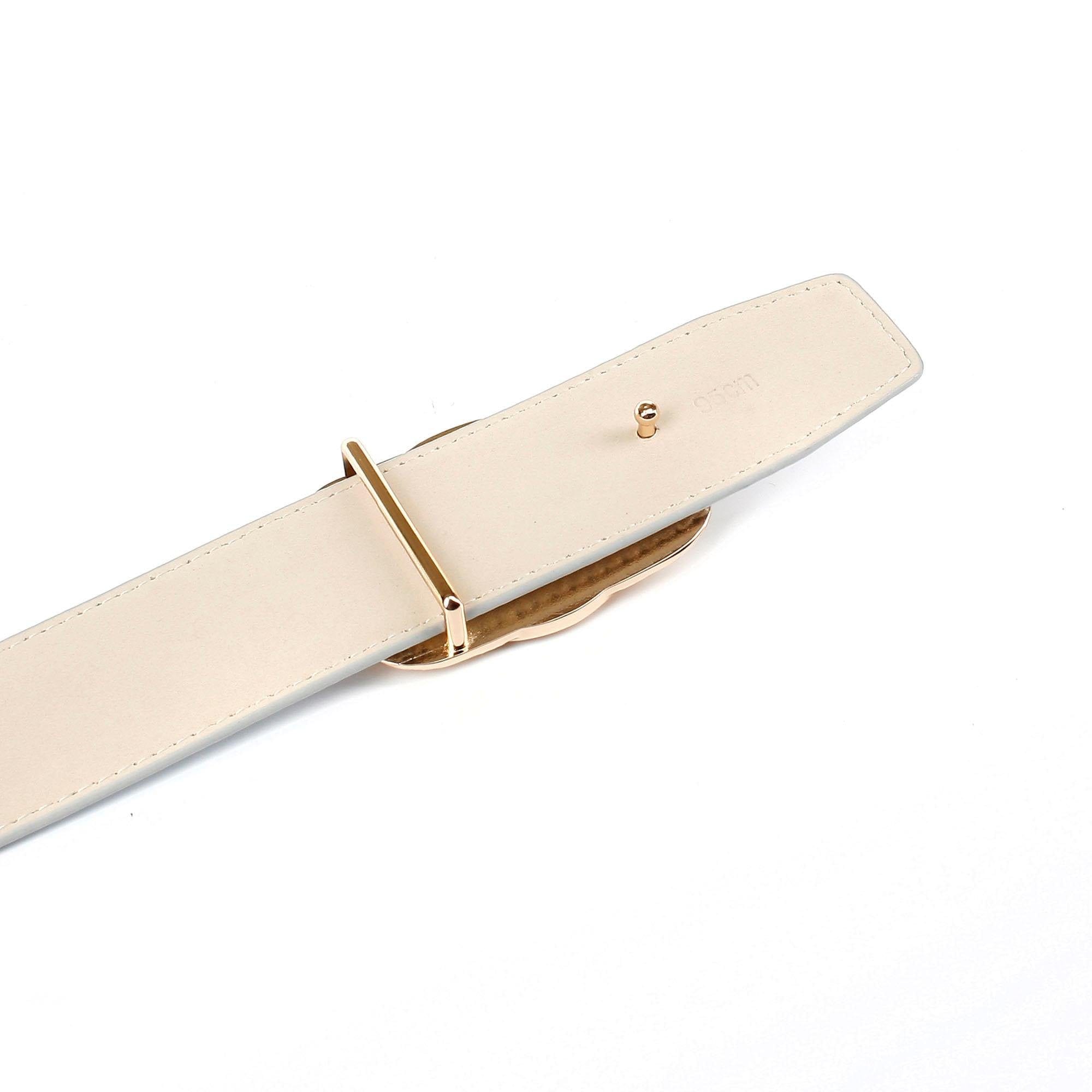 Anthoni Crown Ledergürtel, glänzender, bestellen mit goldfarbener Jelmoli-Versand bei Schweiz Schliesse filigraner, online
