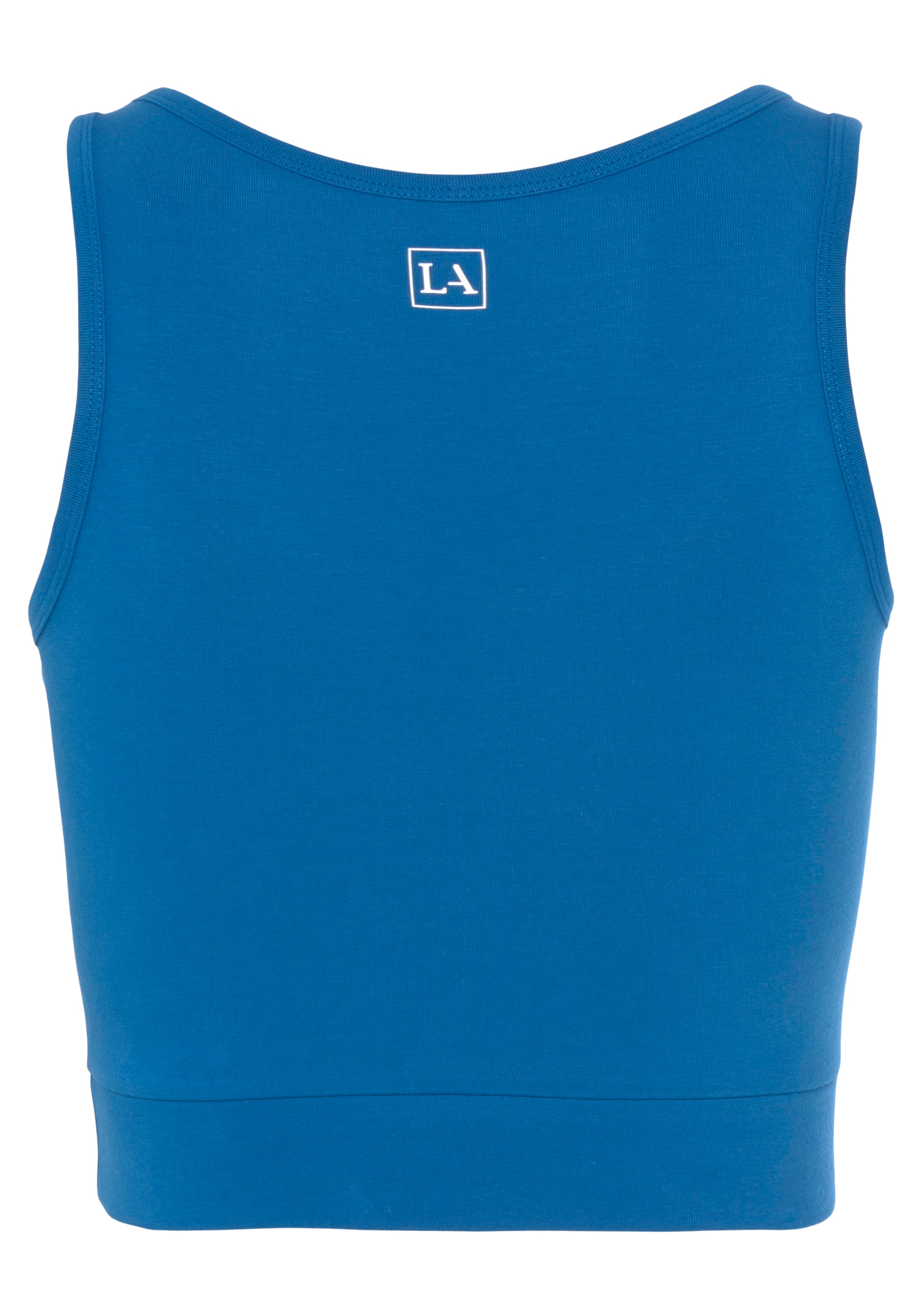 LASCANA ACTIVE Sporttop »-Basic-Crop-Top«, mit breiten Trägern