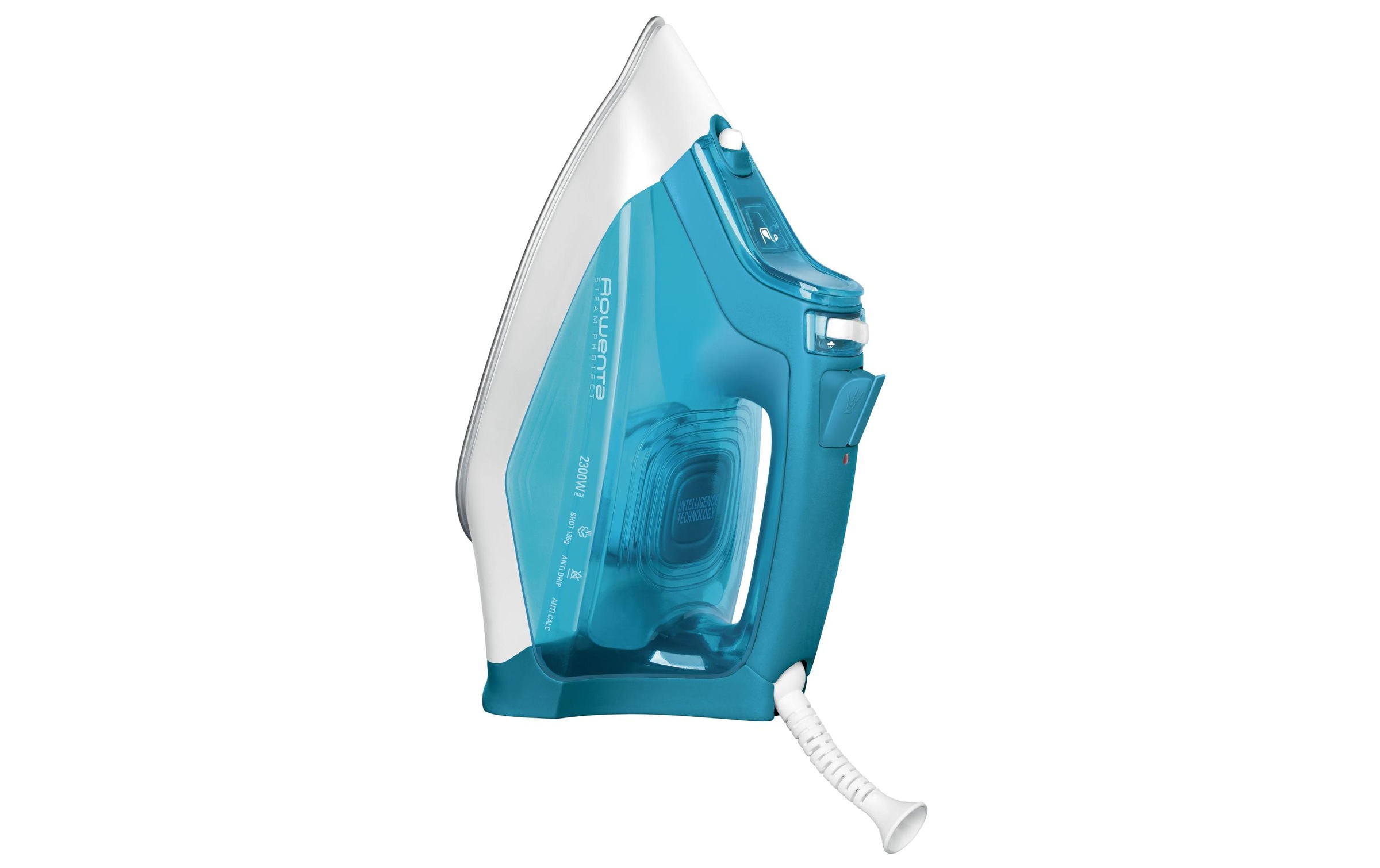 Rowenta Dampfbügeleisen »Steam Protect Türkis Hellblau Weiss«, 2300 W