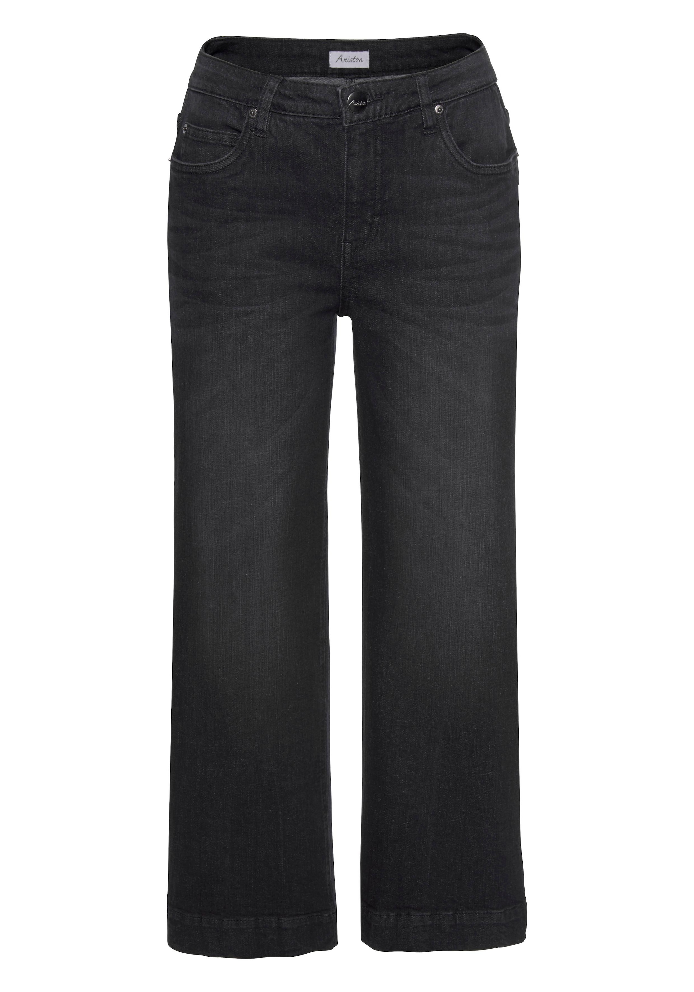 Aniston CASUAL bestellen 7/8-Jeans, online bei in Jelmoli-Versand Schweiz Used-Waschung
