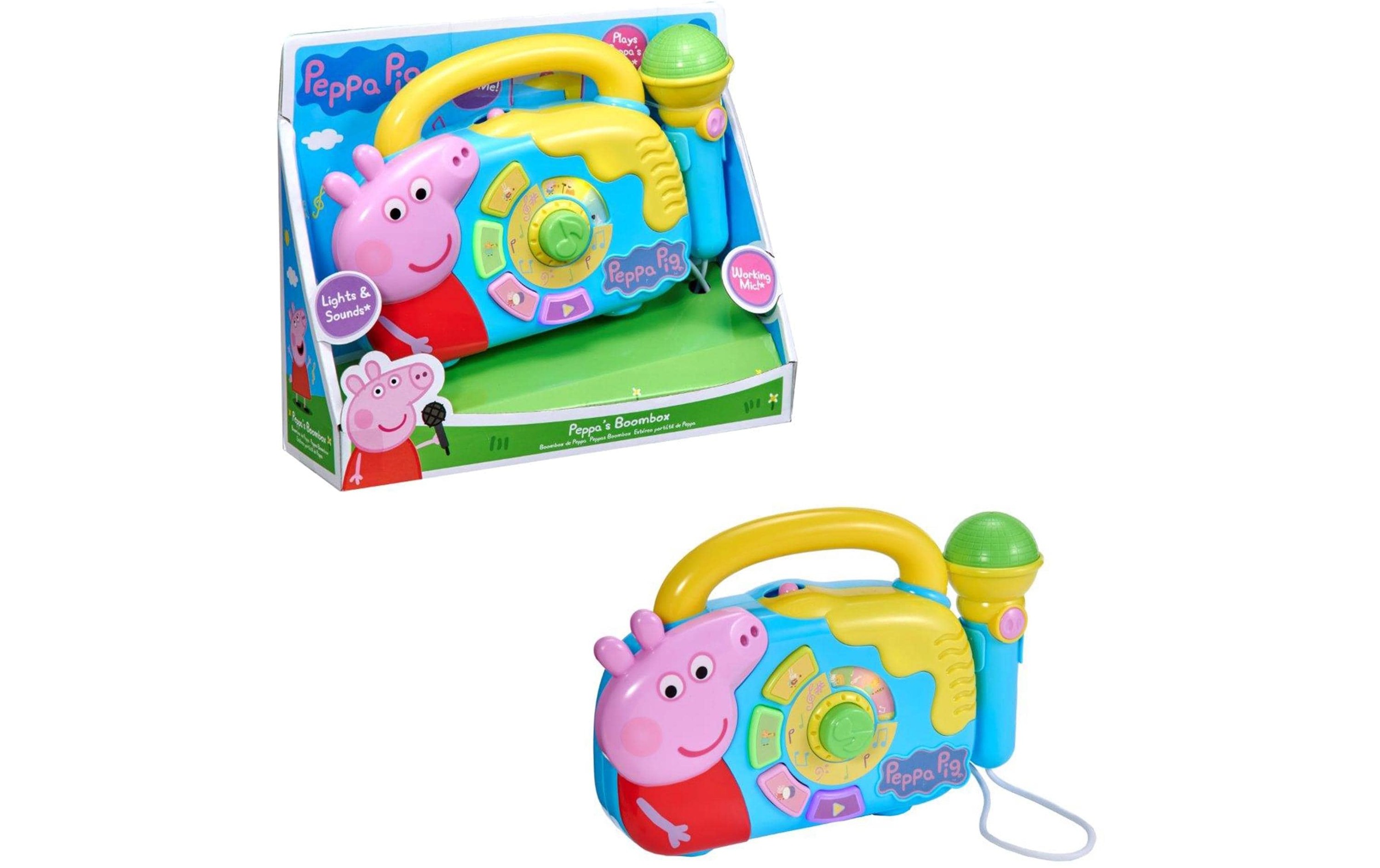 Spielzeug-Musikinstrument »HTI Peppa Pig Boombox«