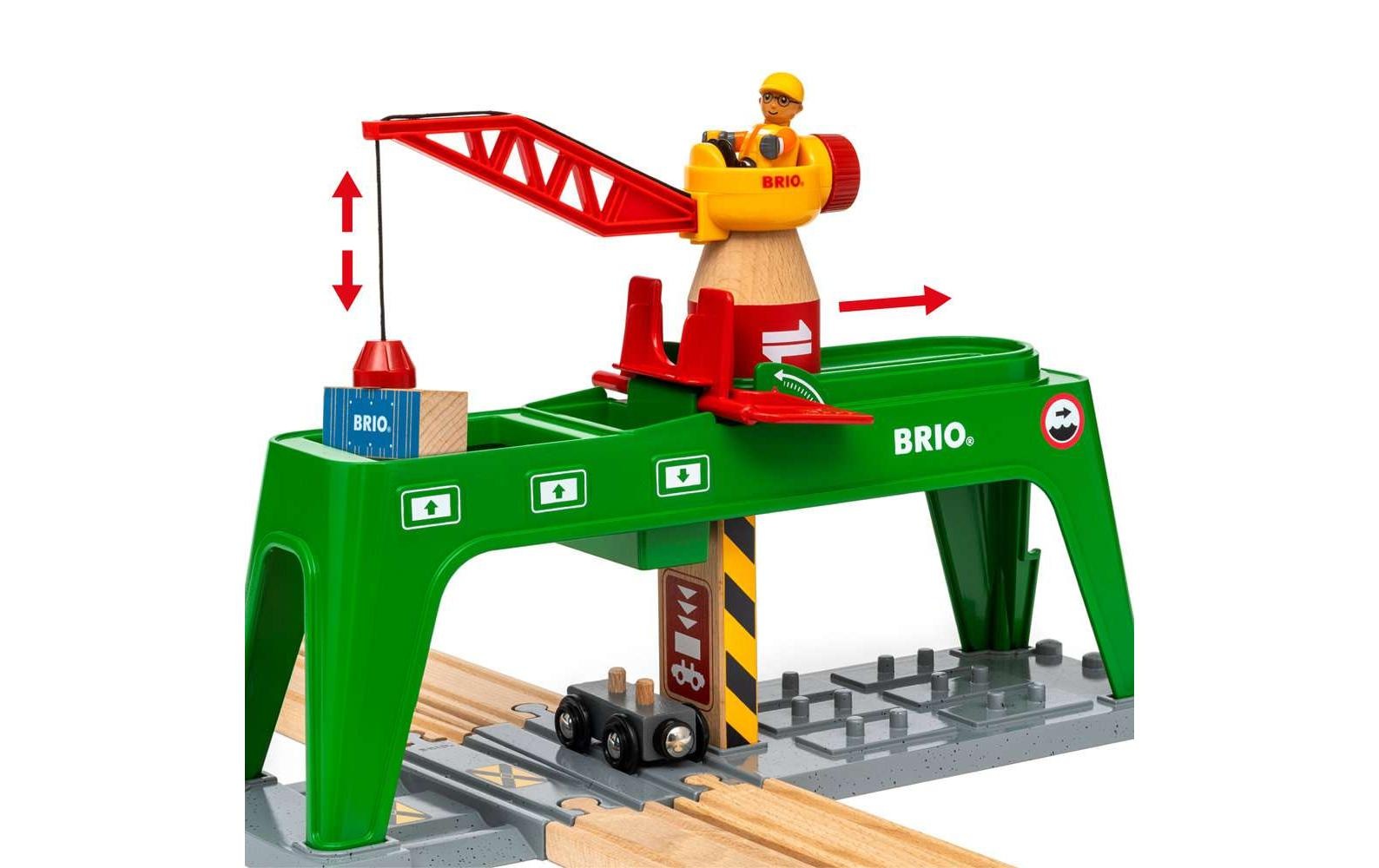 BRIO® Gleis-Ergänzungs-Set »World Bahn Verlade-Termin«