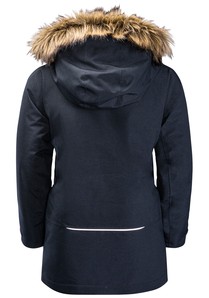 Jack Wolfskin Funktionsparka »GLACIER PEAK PARKA K«, mit Kapuze