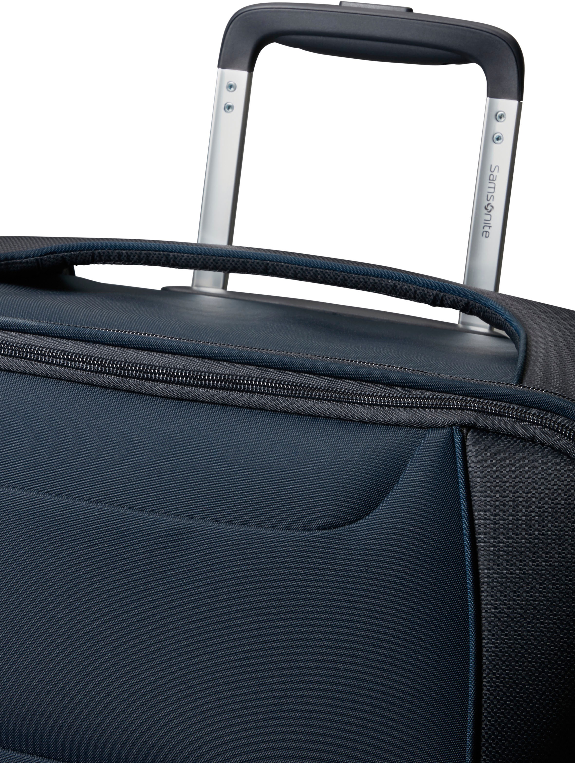 Samsonite Weichgepäck-Trolley »D'LITE, verschiedene Grössen und Farben«, 4 Rollen, Hartschalen-Koffer Reisekoffer TSA-Zahlenschloss Volumenerweiterung