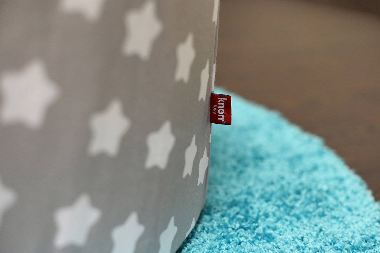 Knorrtoys® Bällebad »Soft, Grey White Stars«, mit 300 Bällen balls/soft Blue/Blue/transparent; Made in Europe