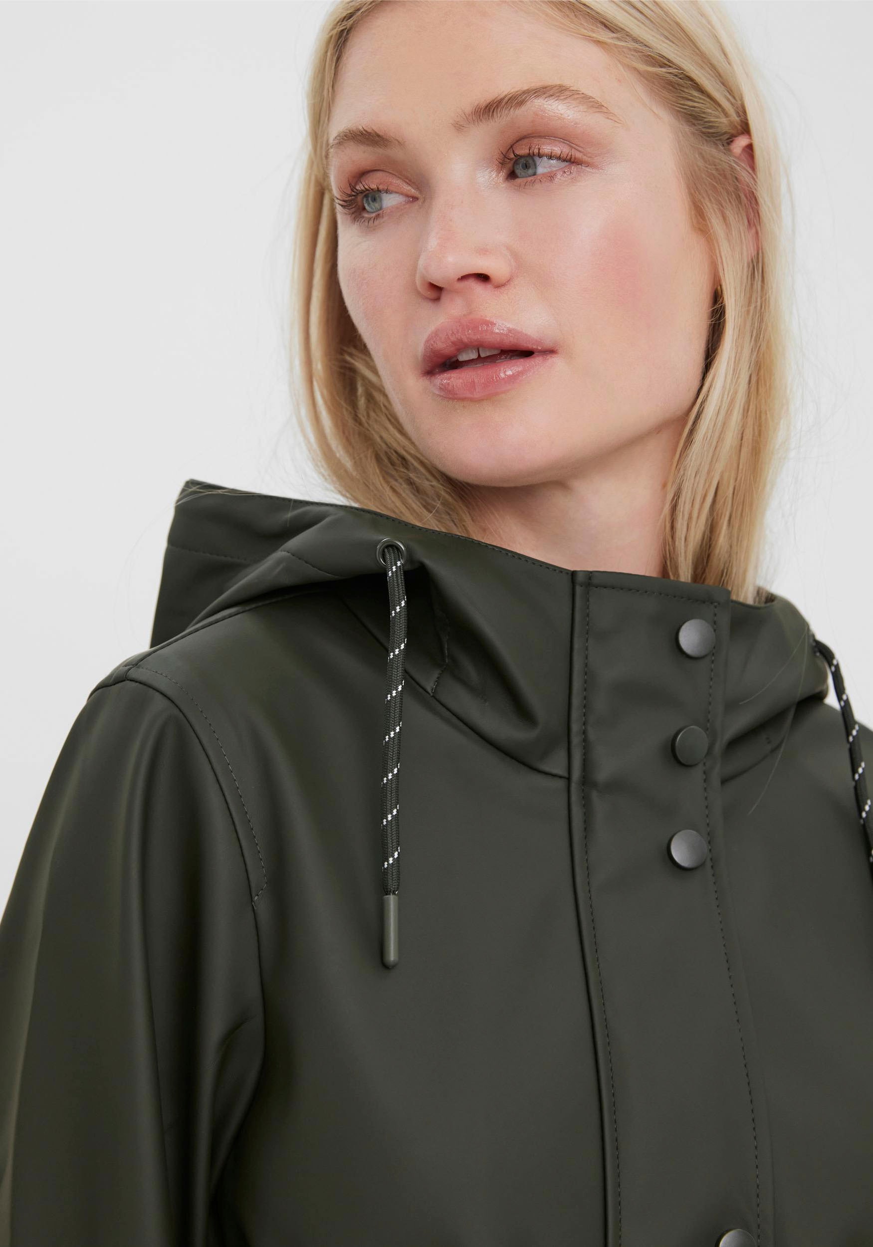 Vero Moda Regenjacke »VMMALOU COATED JACKET«, mit Kapuze