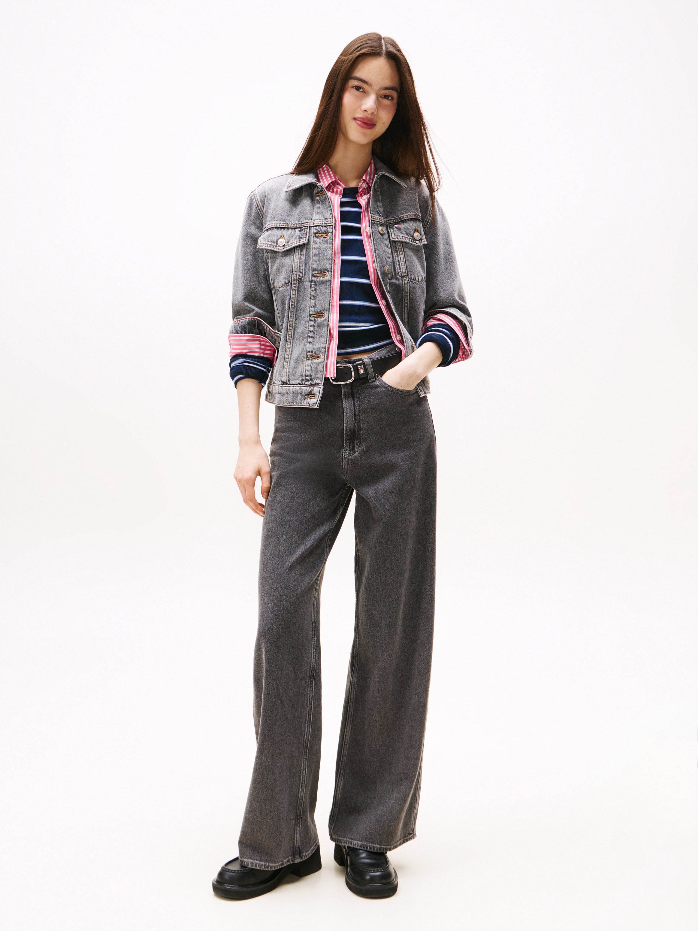 Tommy Jeans Jeansjacke »CLSSC TRCKR JCKT RWB EXT DI6078«