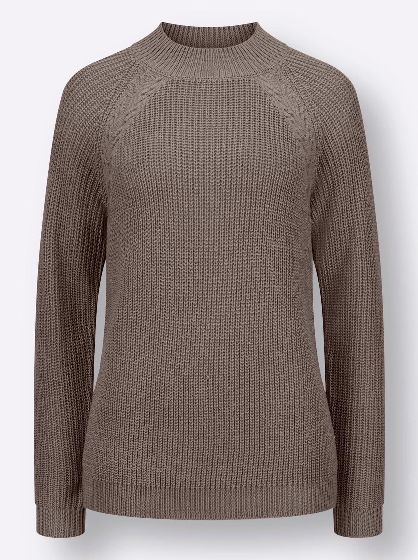 Classic Basics Stehkragenpullover »Langarm-Pullover«