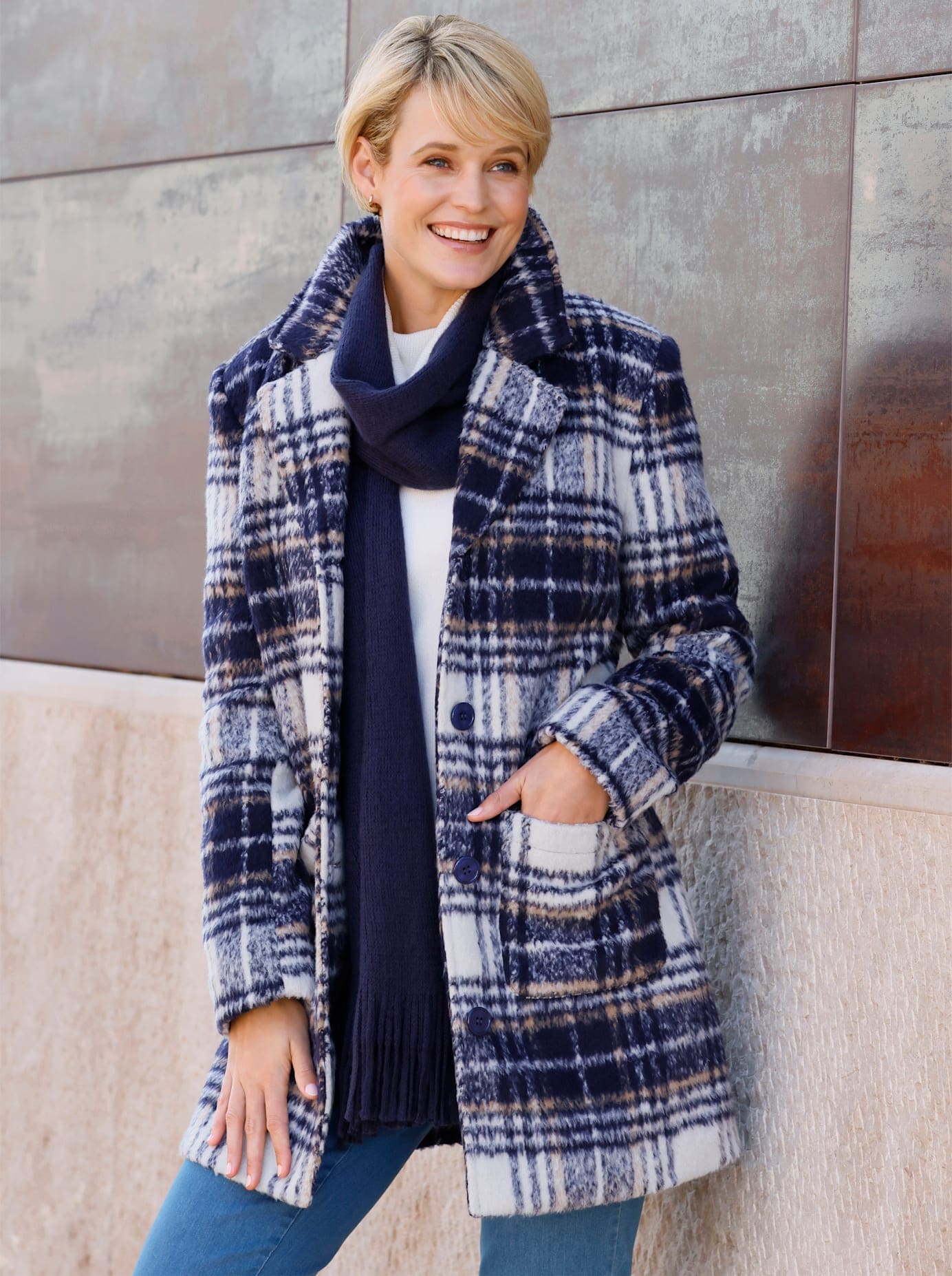 Classic Basics Langjacke ohne Kapuze