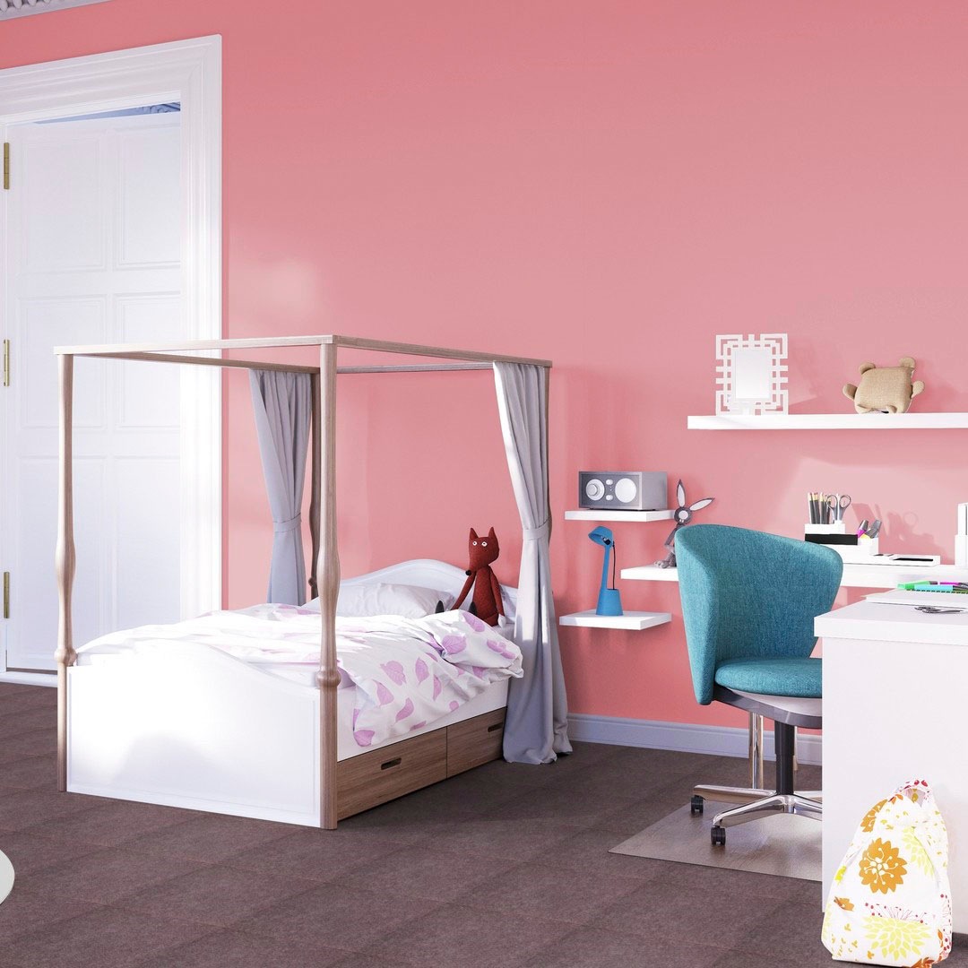 Bodenmeister Teppichboden »Jupiter, Velours - meliert, Made in Belgium«, rechteckig, 7,5 mm Höhe, Wohnzimmer, Schlafzimmer, Kinderzimmer, Breite 400/500 cm