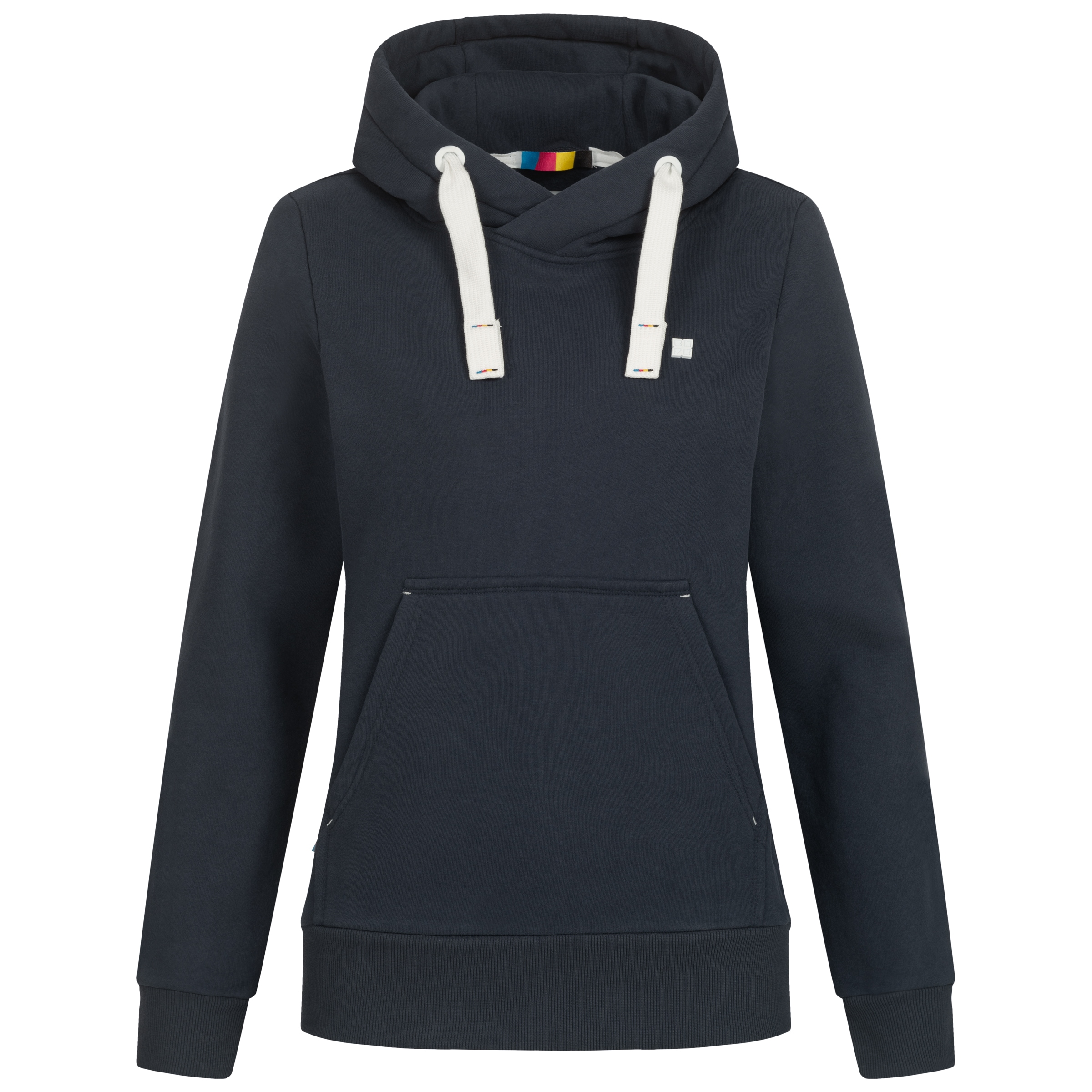 DEPROC Active Kapuzensweatjacke »FinjaCMYK II«, weiche Fleecejacke mit Kängurutasche