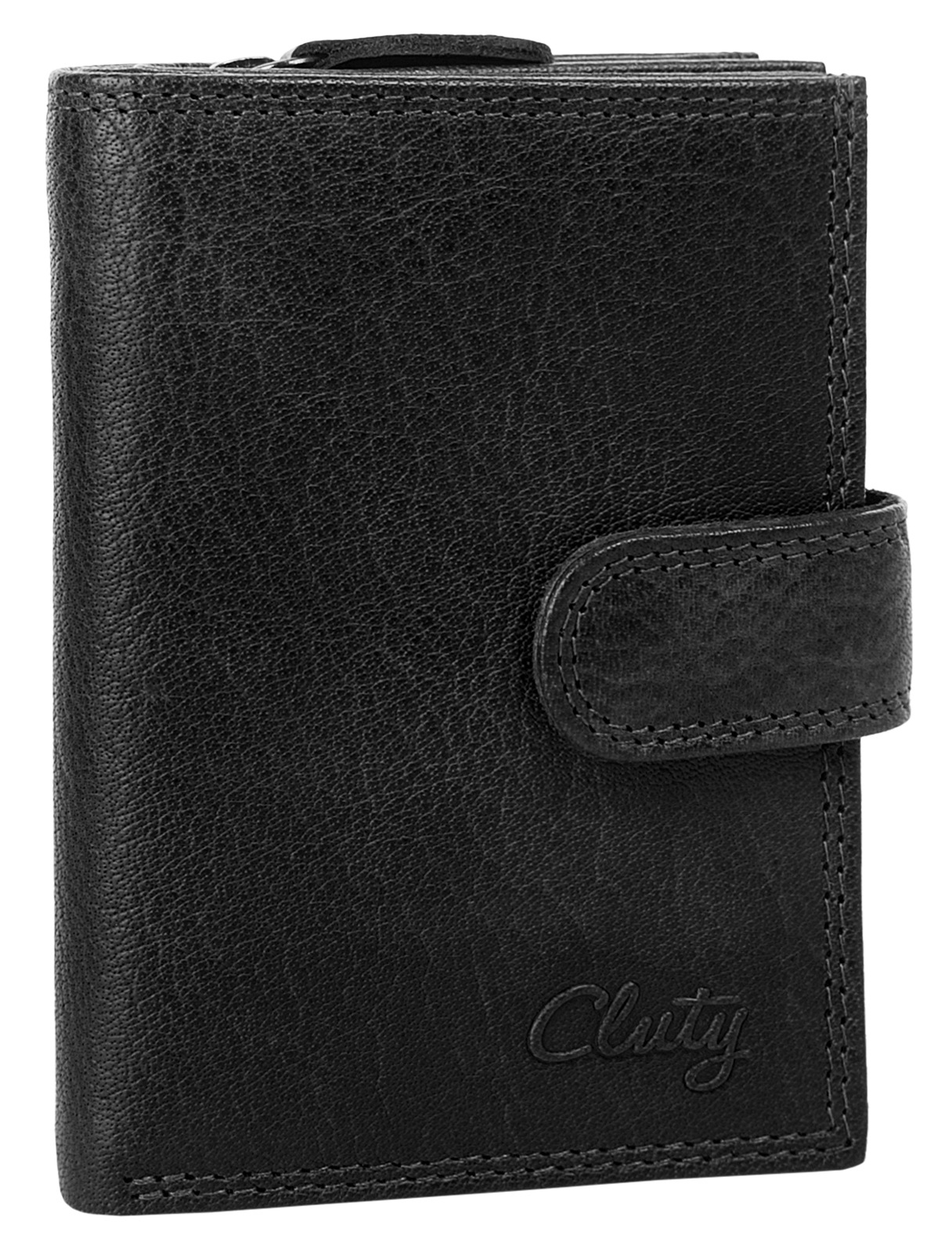 Cluty Geldbörse "CLUTY Damen echt Leder" echt Leder