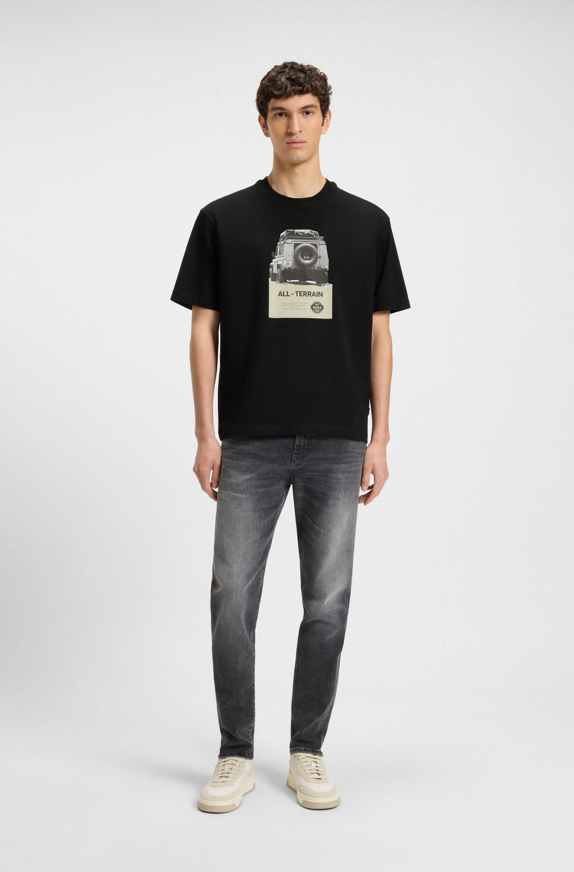 BOSS ORANGE T-Shirt »Te Wagon«, mit coolem Fotodruck