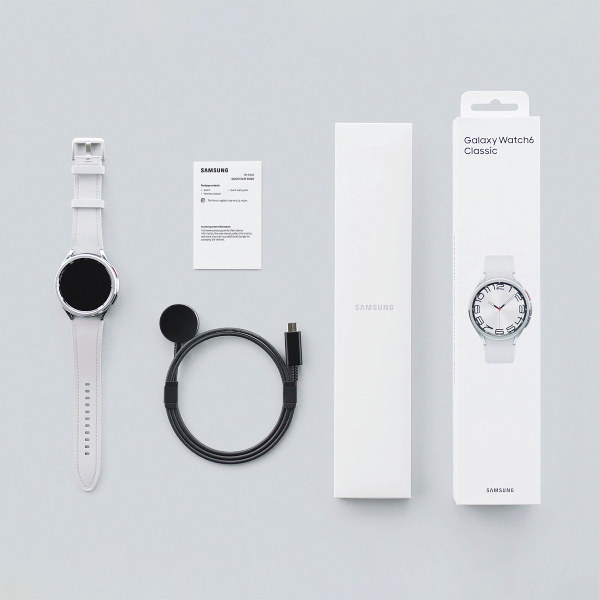 Samsung Smartwatch »Galaxy Watch 6 Classic«, (3'73 cm / 1'5 Zoll), Wear OS by Samsung, 16 GB