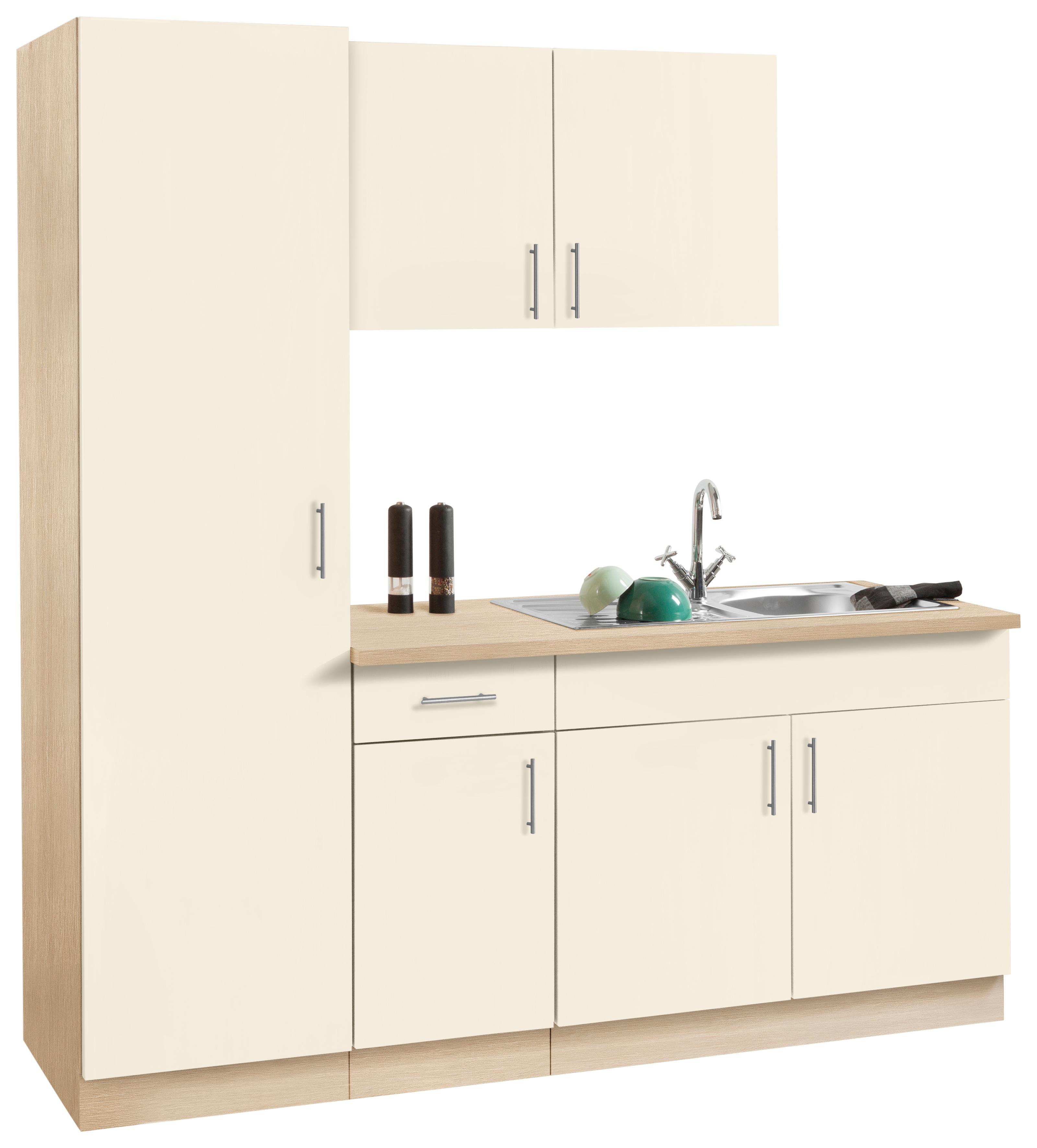 wiho Küchen Küche "Kiel" ohne E-Geräte, Breite 190 cm, Tiefe 60 cm