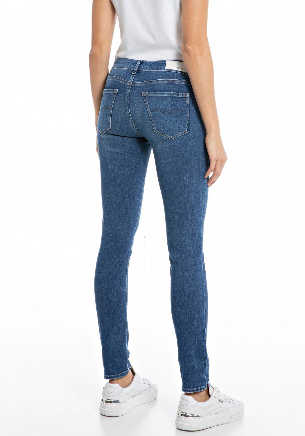 Replay 5-Pocket-Jeans »NEW LUZ Skinny Fit«, in Ankle-Länge