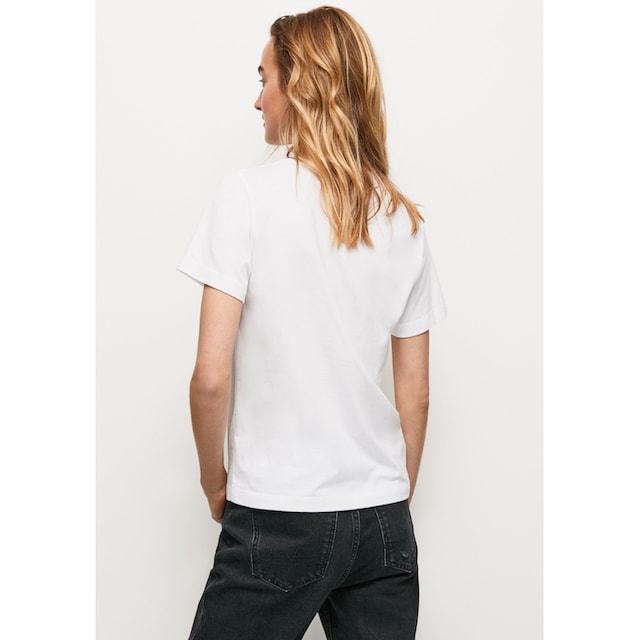 Passform mit bei kaufen Jelmoli-Versand online Schweiz »SONYA«, T-Shirt in markentypischem Pepe und Jeans figurbetonter tollem Frontprint