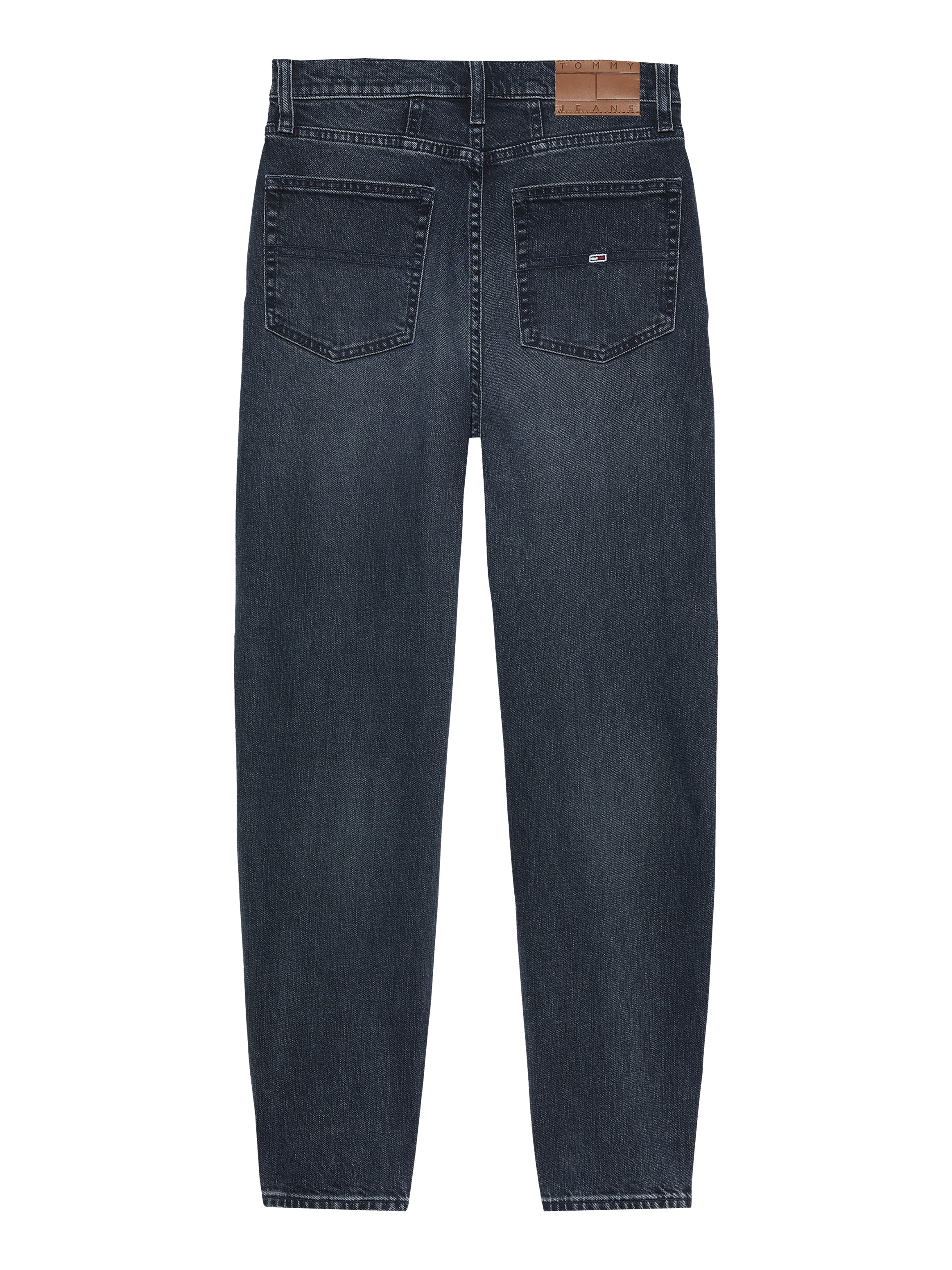 Tommy Jeans Mom-Jeans »High waist - Mom-Jeans Tapered«, mit Logo-Stickereien, in knöchelfreier Länge