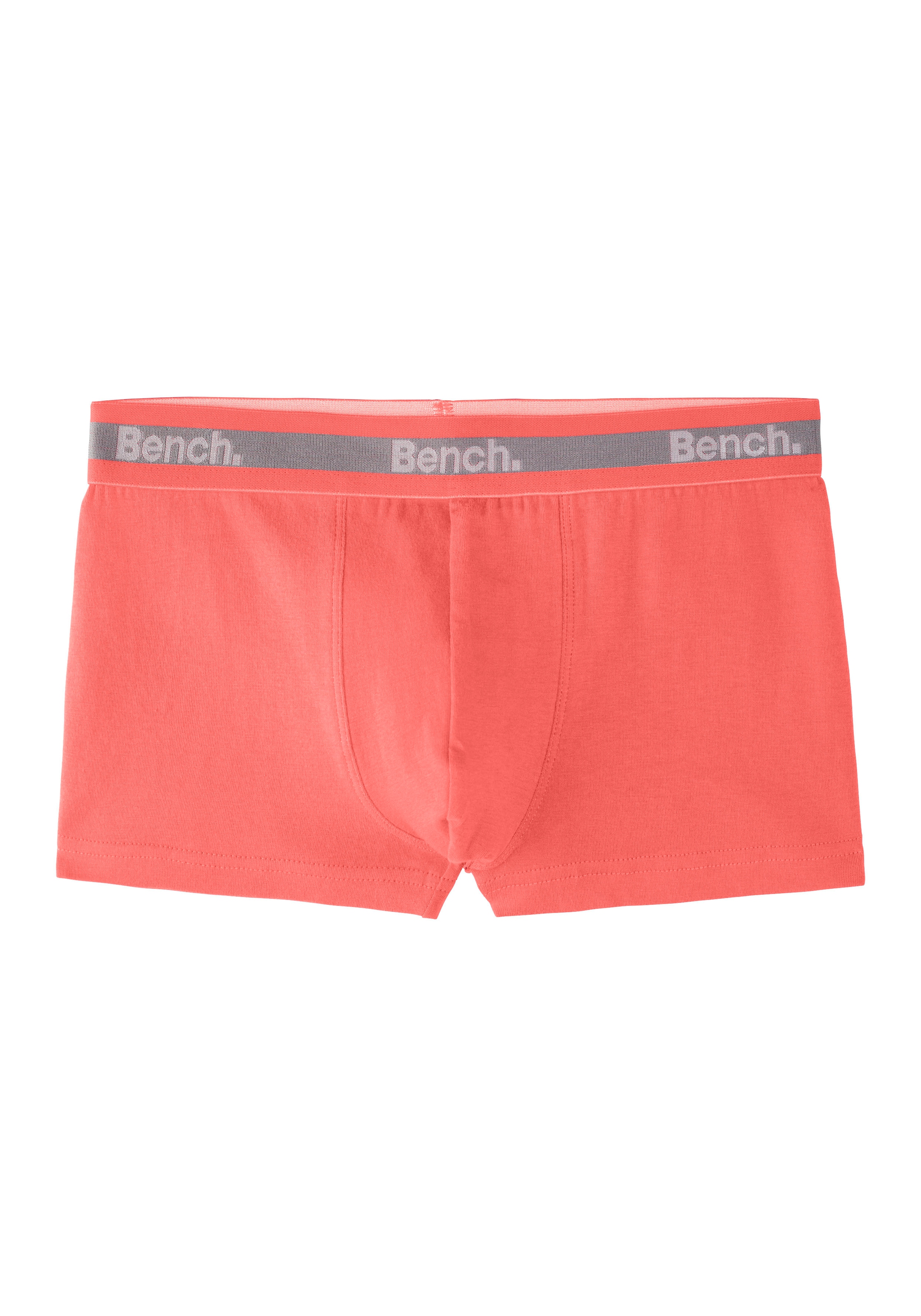 Bench. Boxer »Boxershorts für Jungen«, (Packung, 3 St.), unifarben mit neon Bündchen