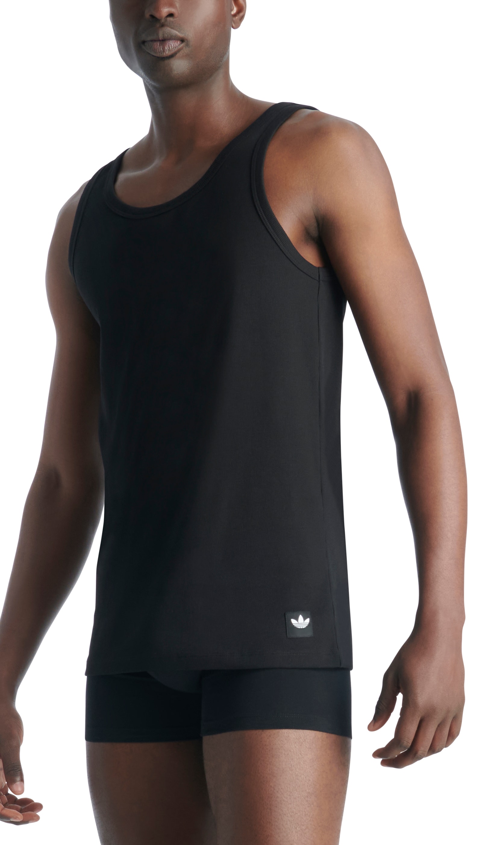 adidas Originals Muskelshirt, (2er-Pack), mit dezentem Marken-Logo am Saum